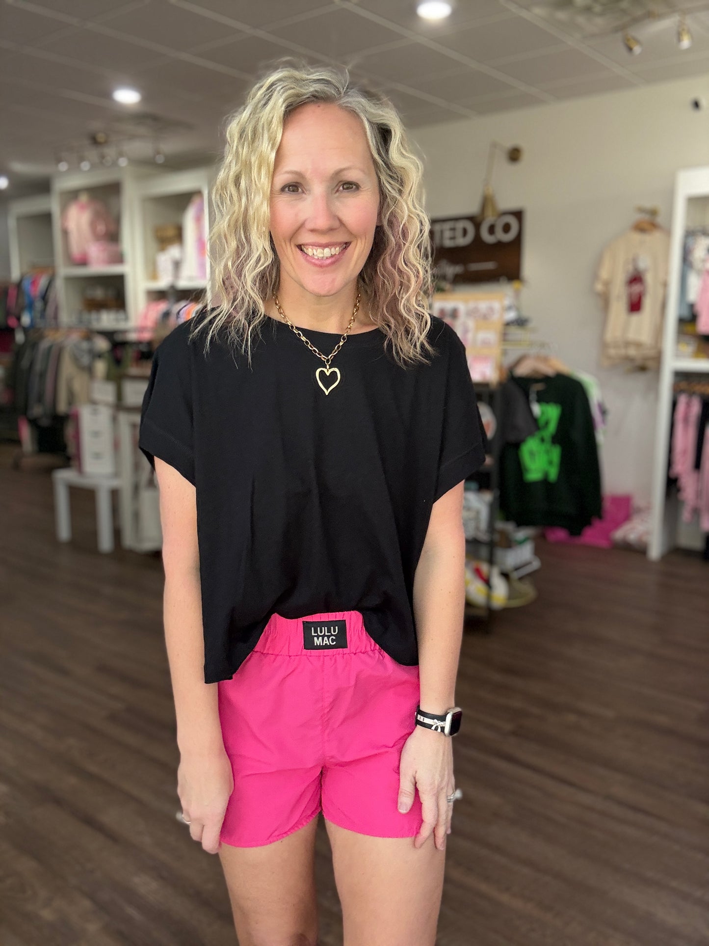 The OG Lulu Short- Hot Pink