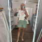 Green Gingham Check Short