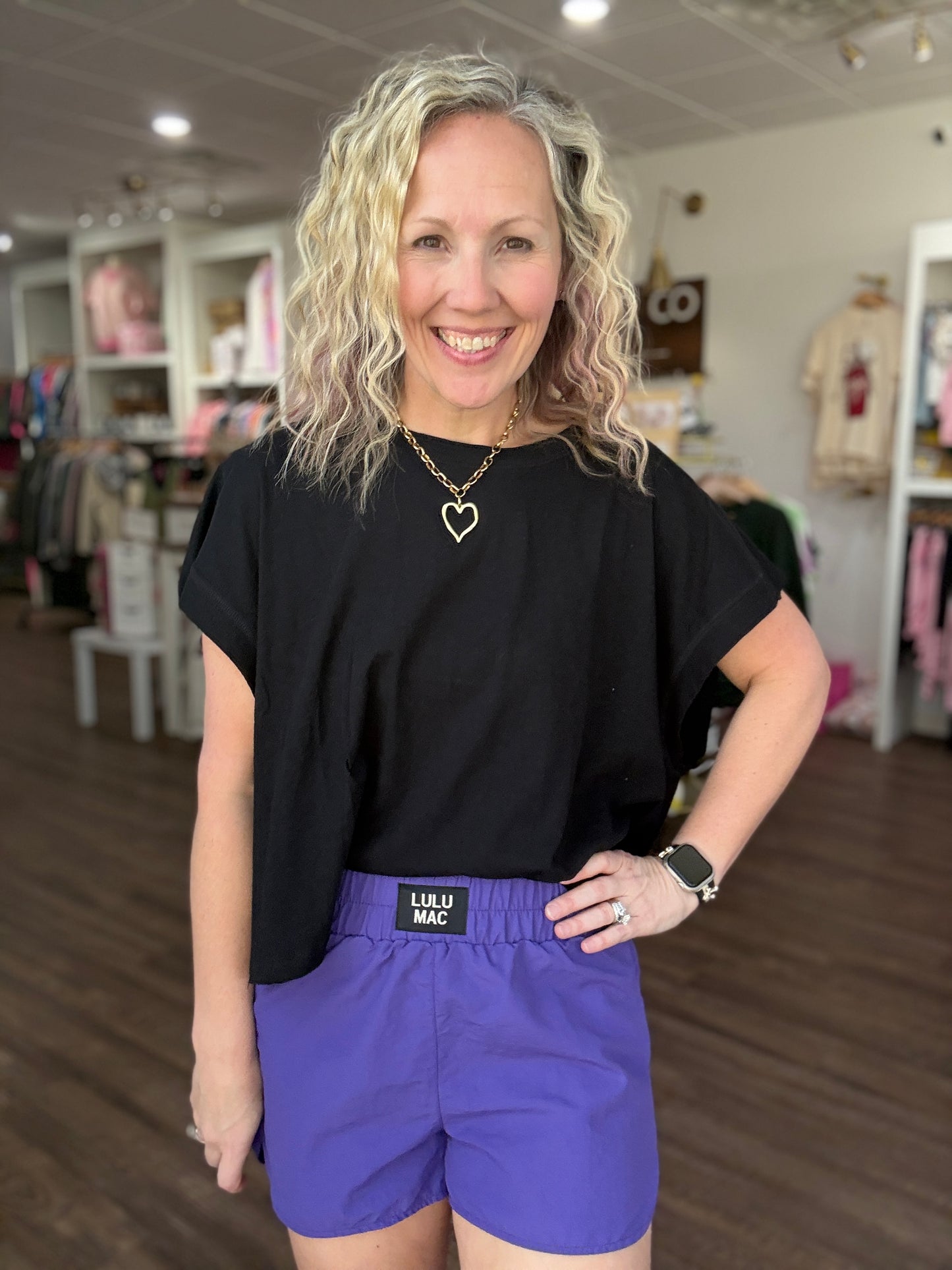 The OG Lulu Short- Purple