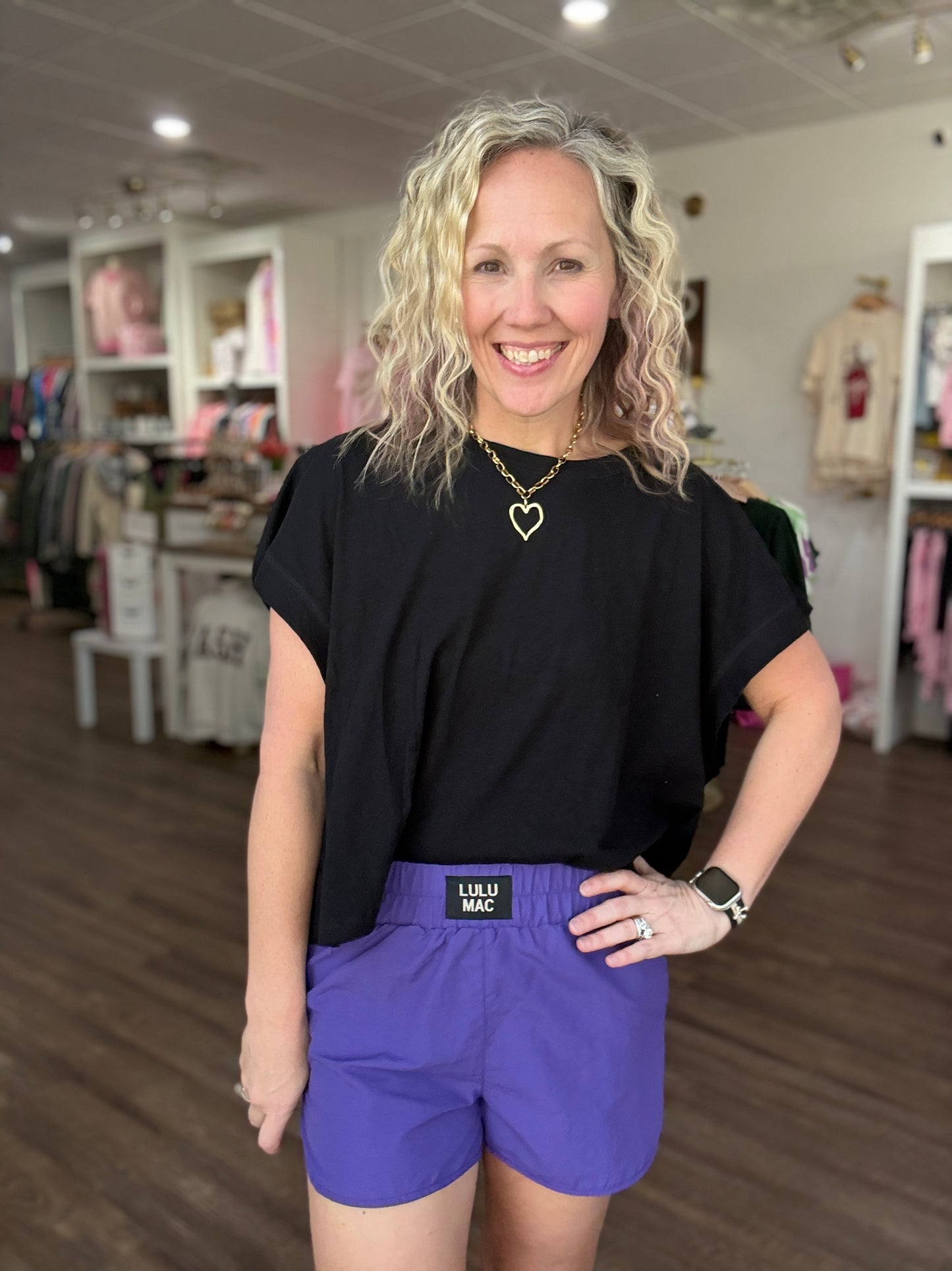 The OG Lulu Short- Purple