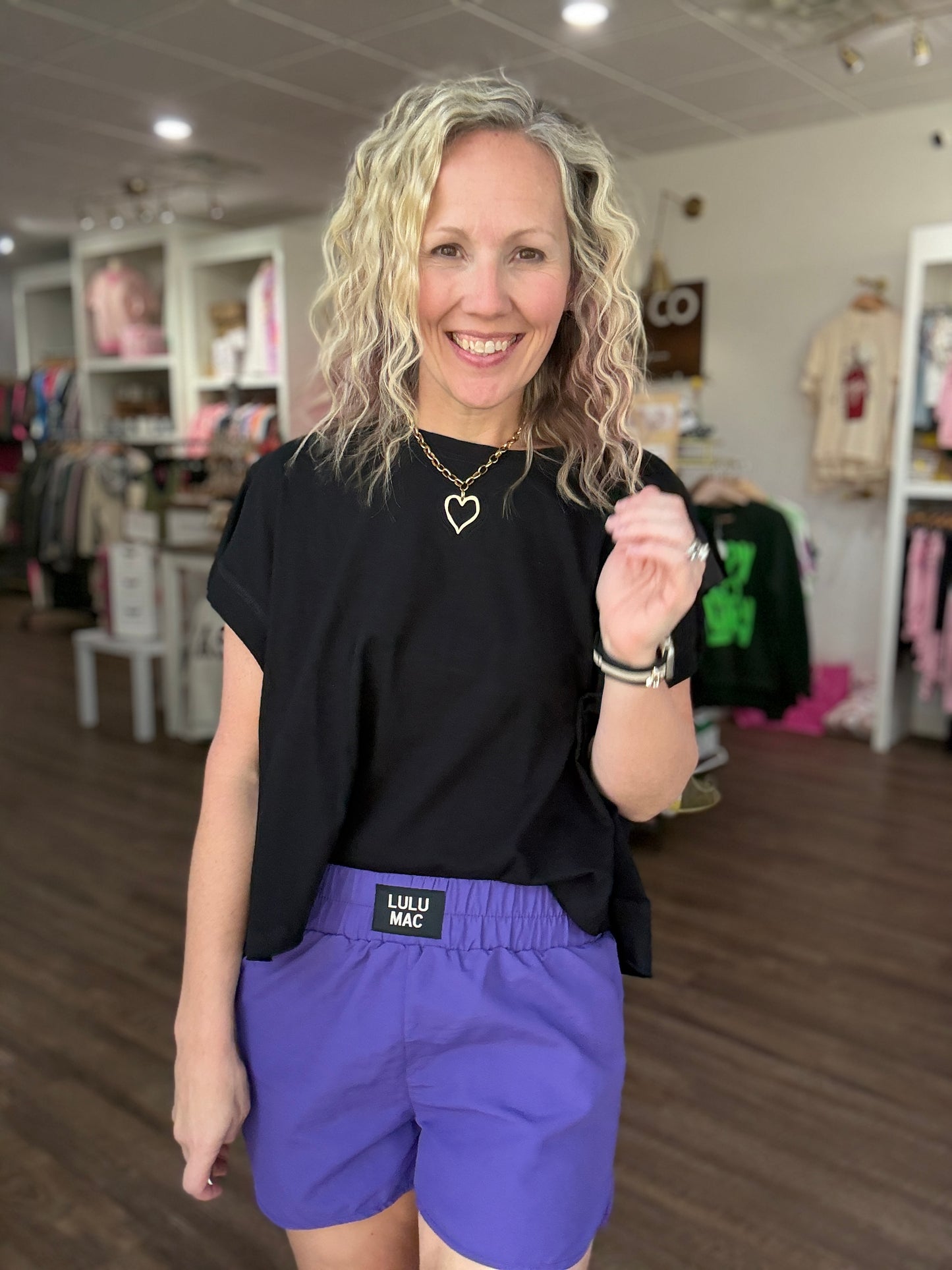 The OG Lulu Short- Purple