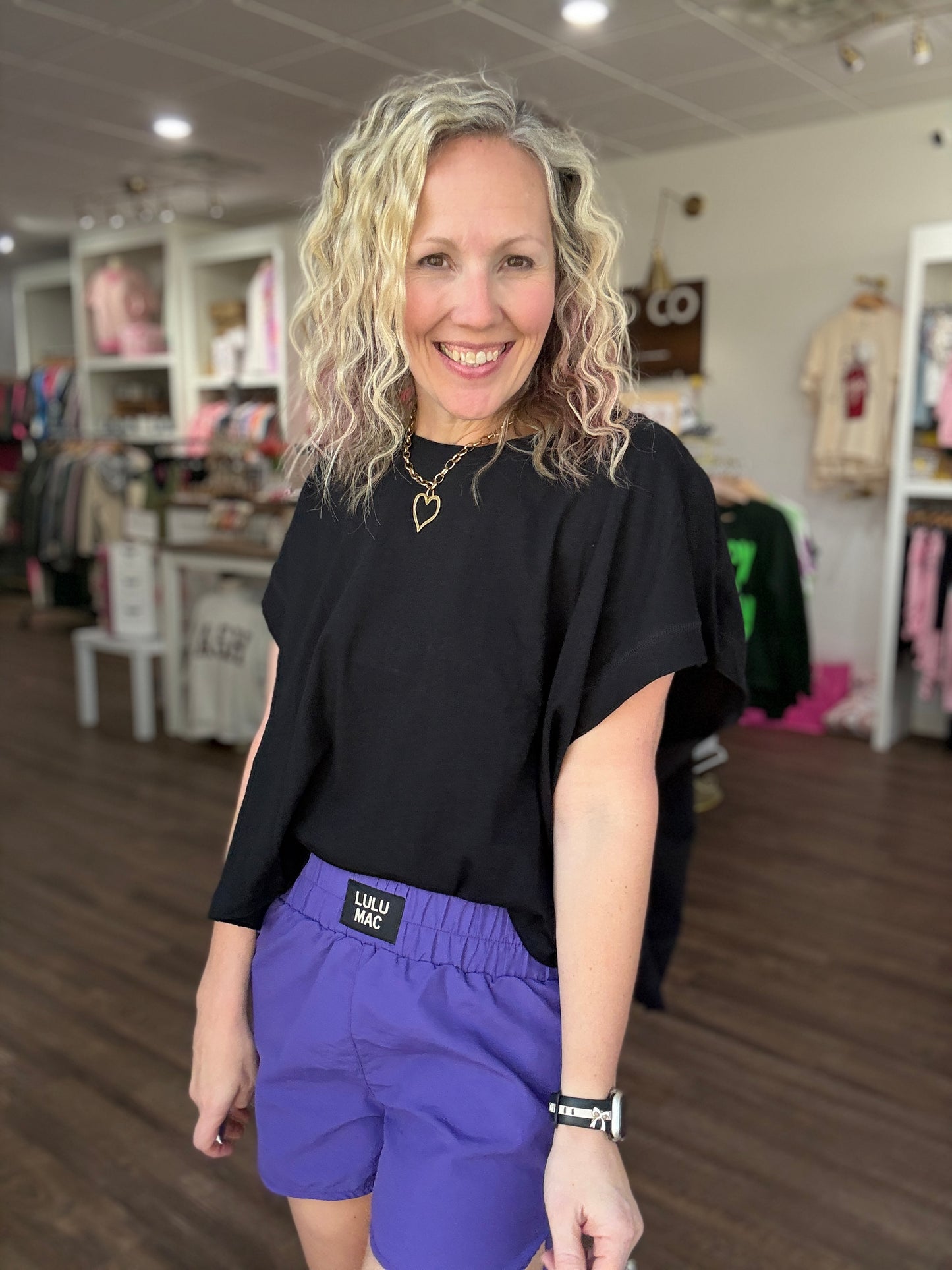 The OG Lulu Short- Purple