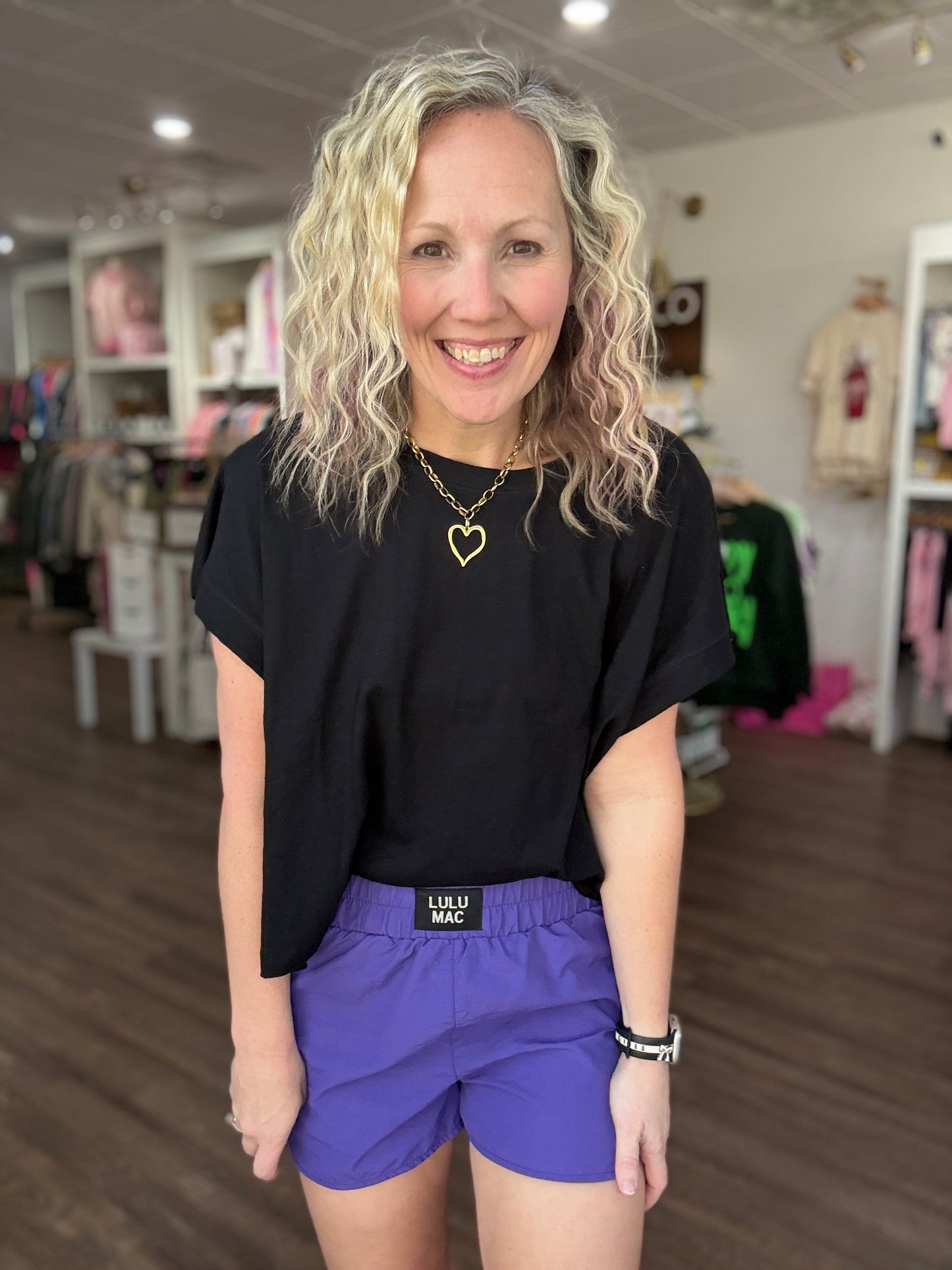 The OG Lulu Short- Purple