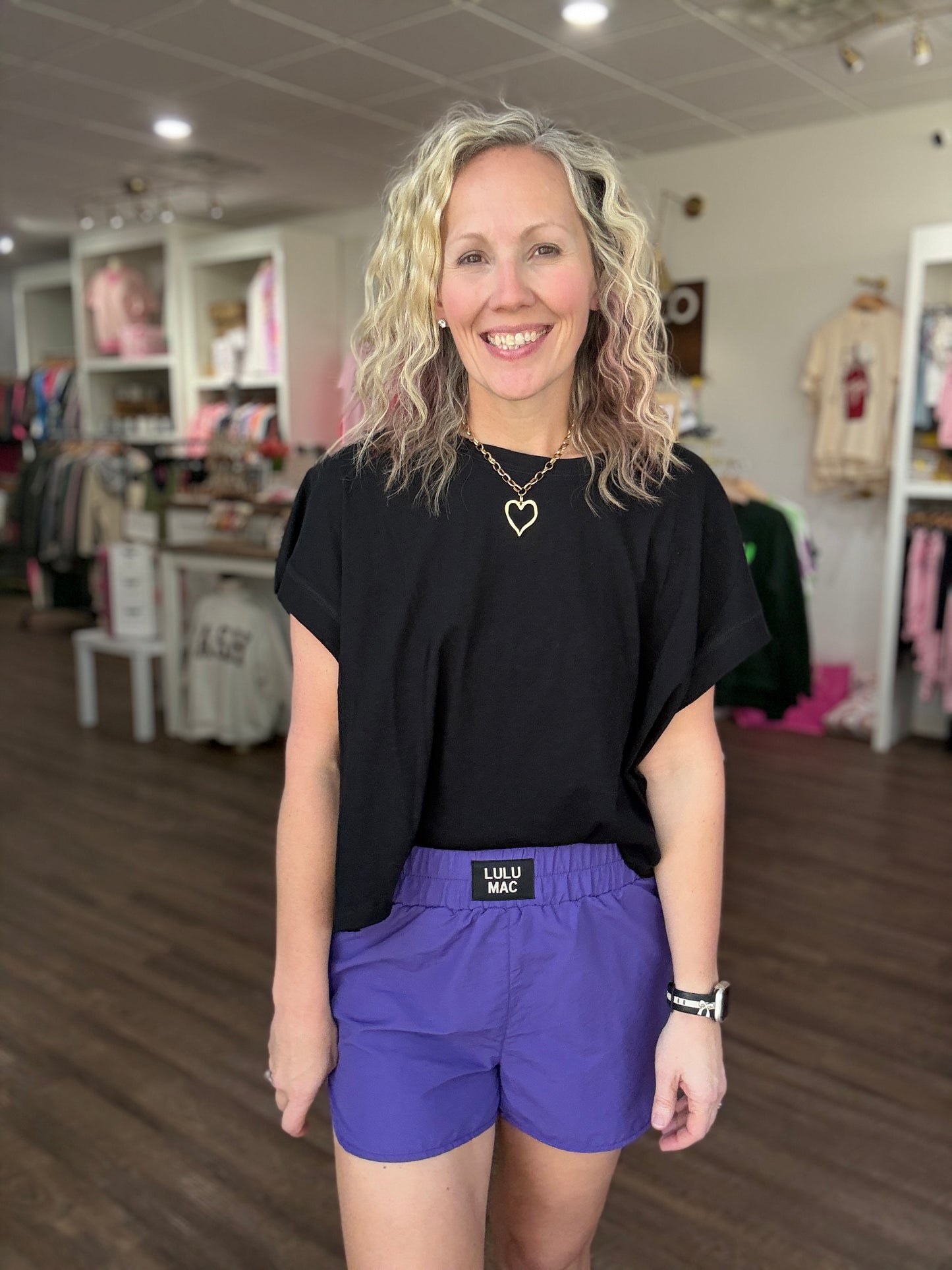 The OG Lulu Short- Purple