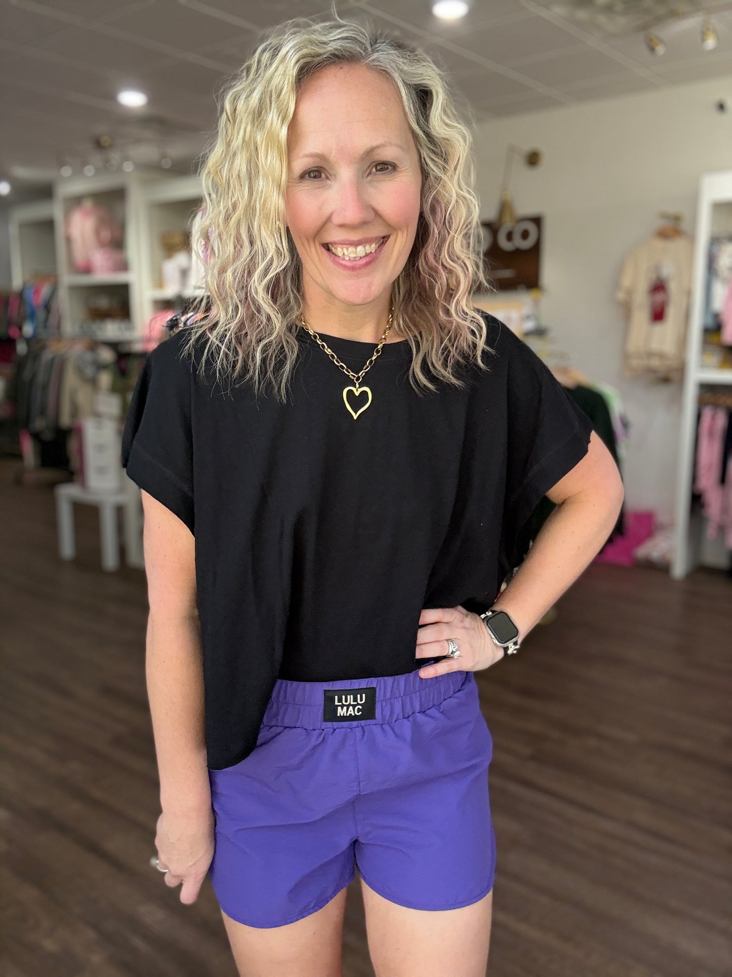 The OG Lulu Short- Purple