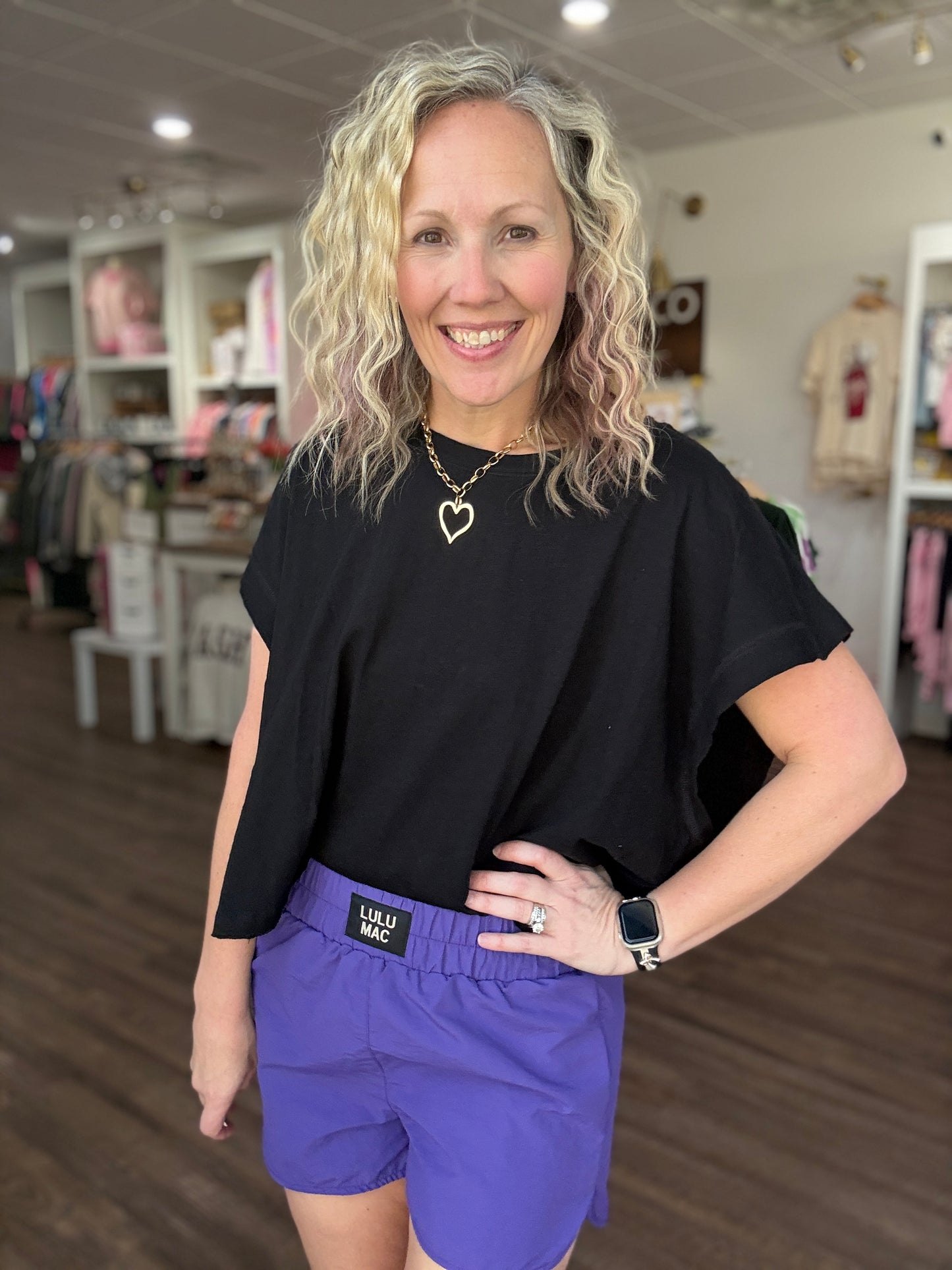 The OG Lulu Short- Purple