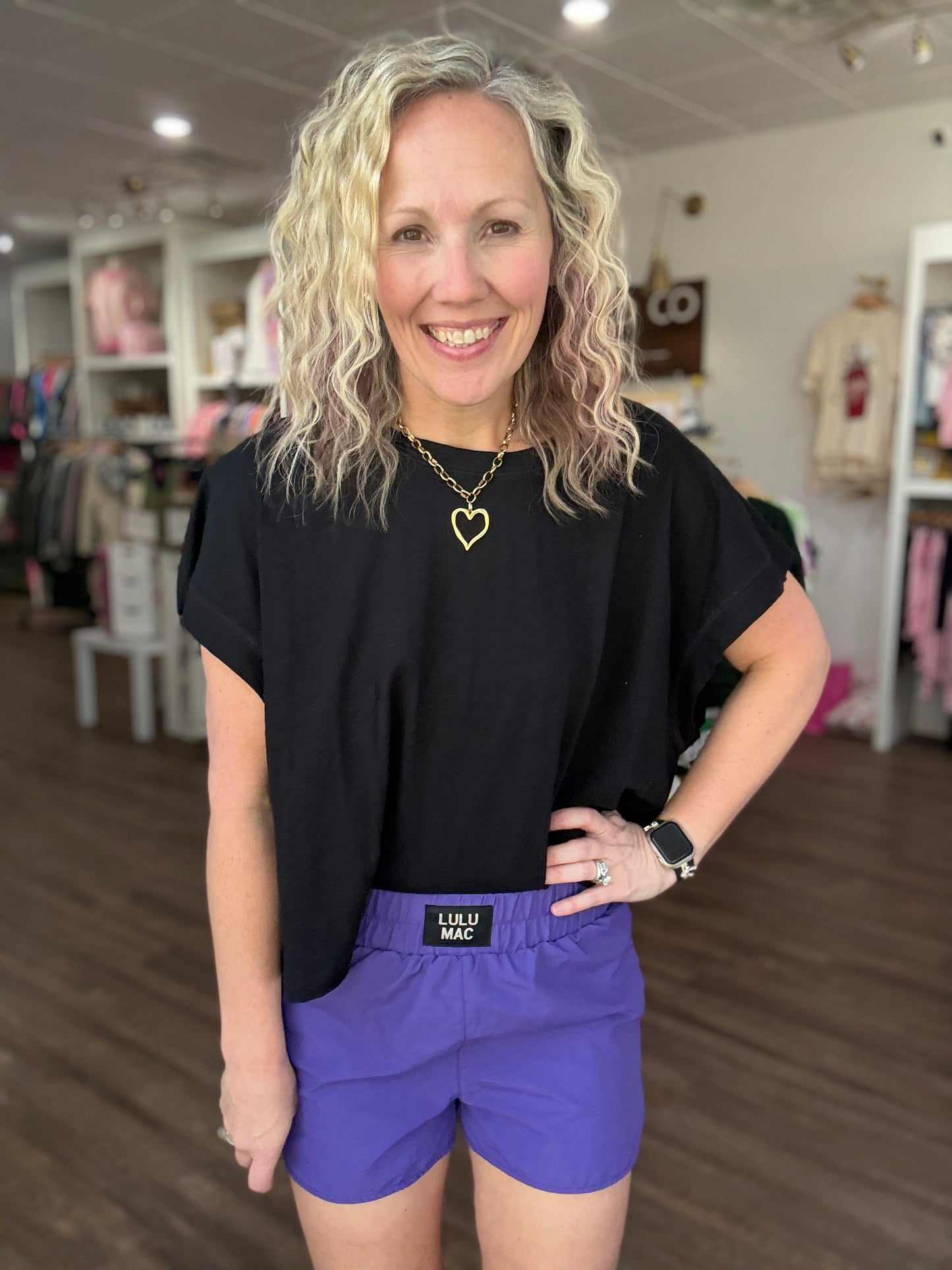 The OG Lulu Short- Purple