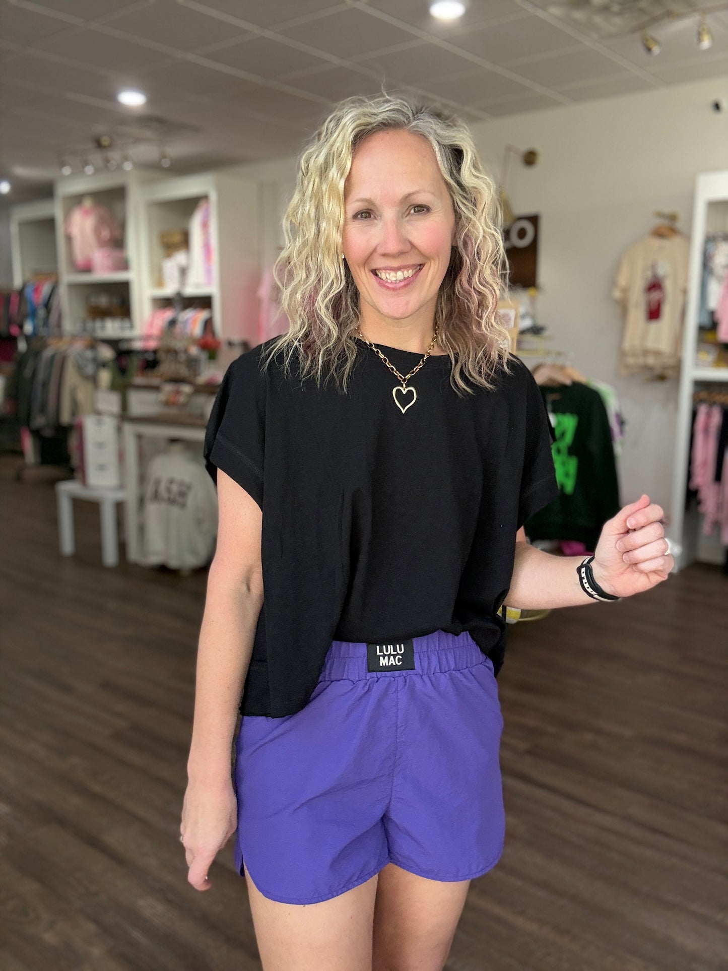 The OG Lulu Short- Purple