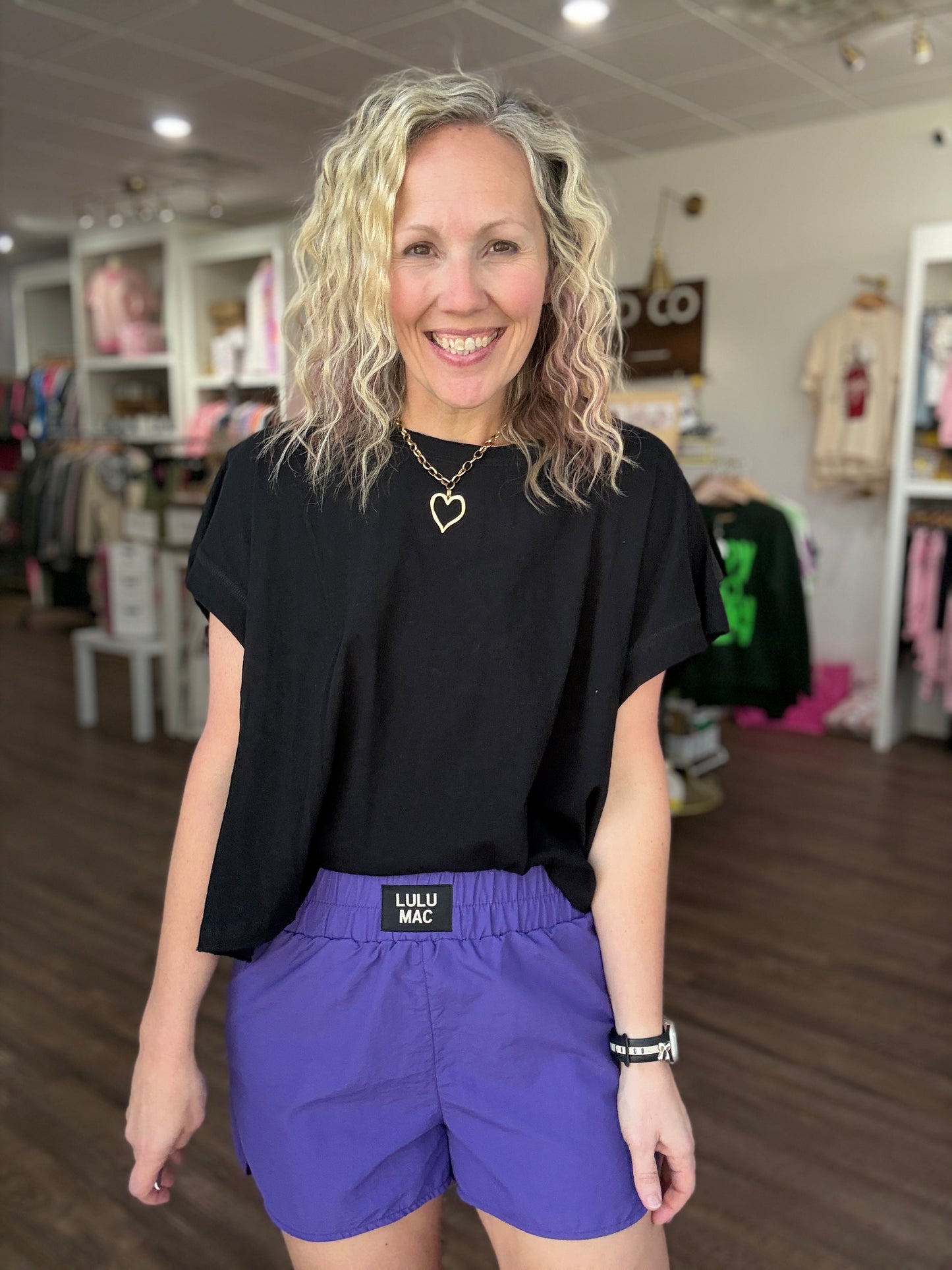 The OG Lulu Short- Purple