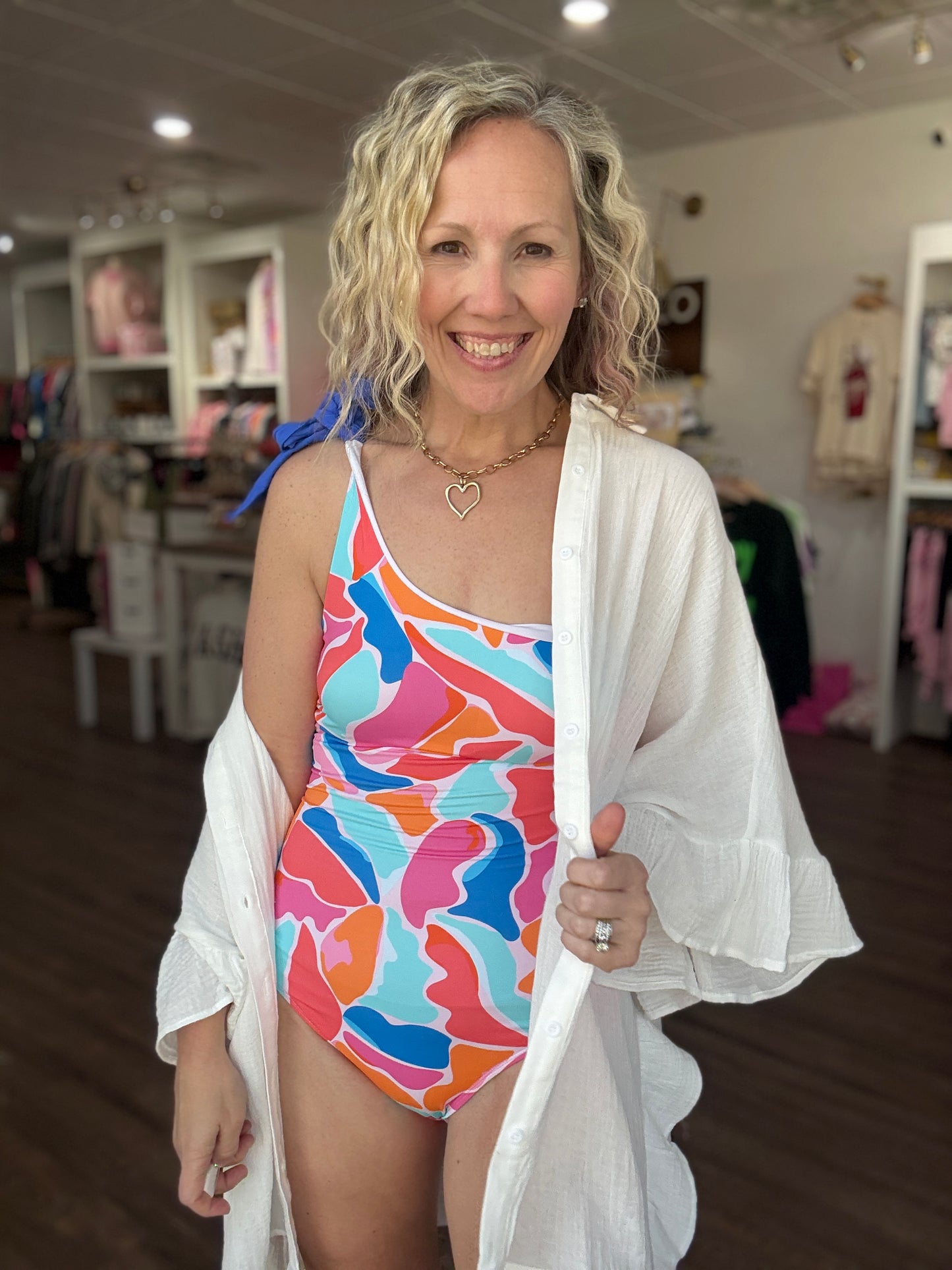 Hello Beach Coverup