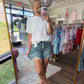 JB Button Fly Destroy Short