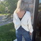 Twice as Nice Terry Top- Oatmeal