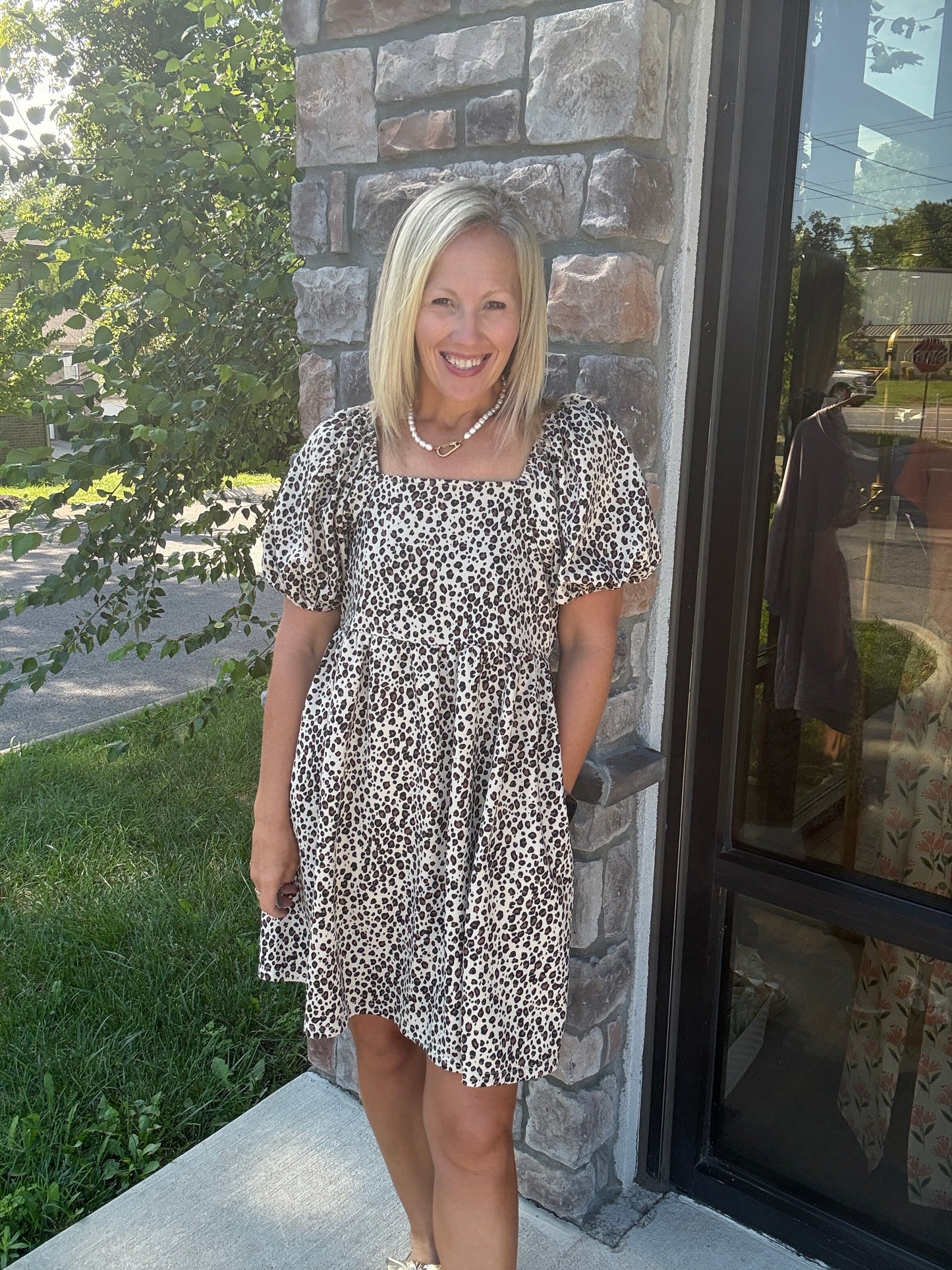 Simply Spotted Dress