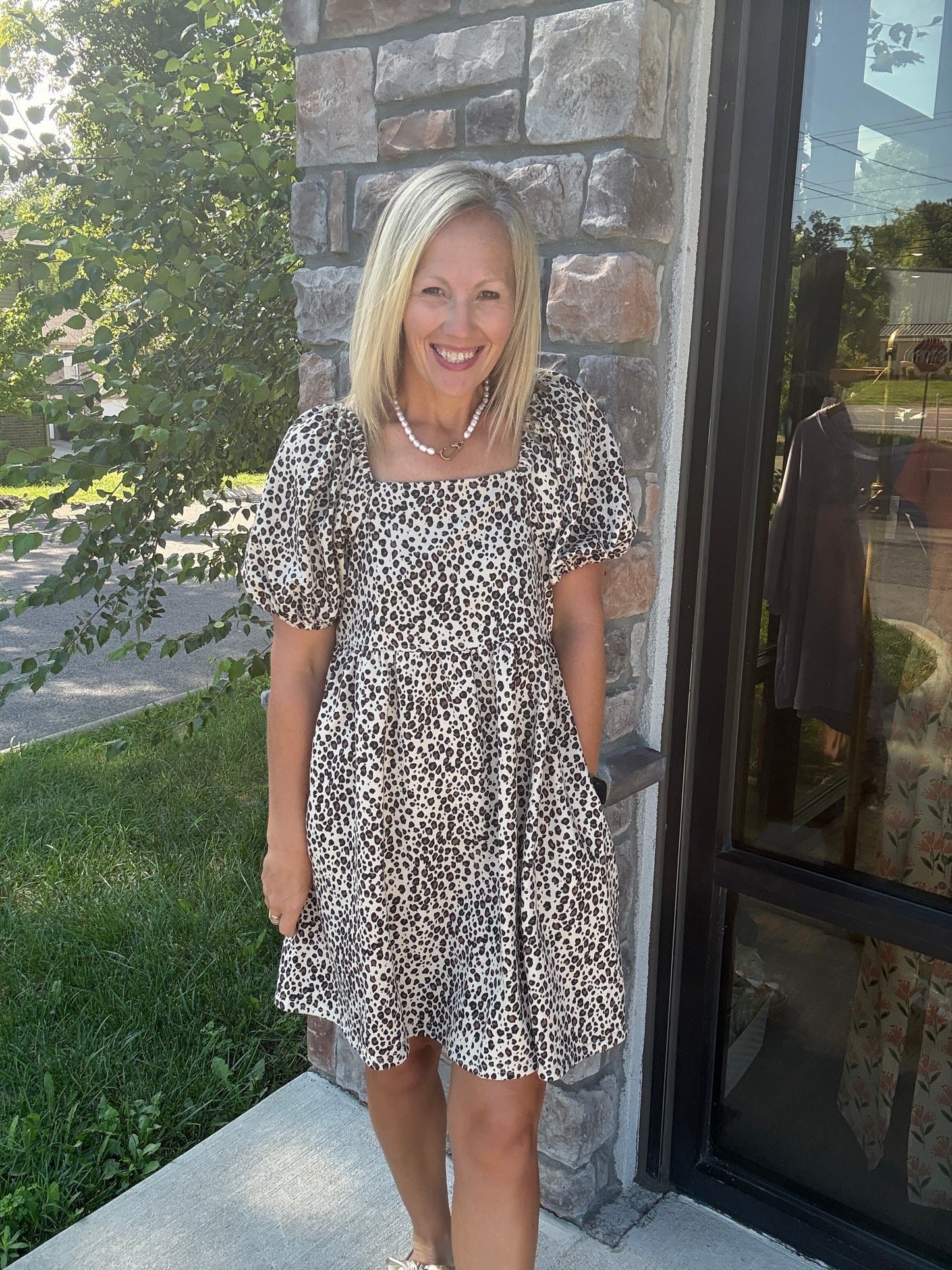 Simply Spotted Dress