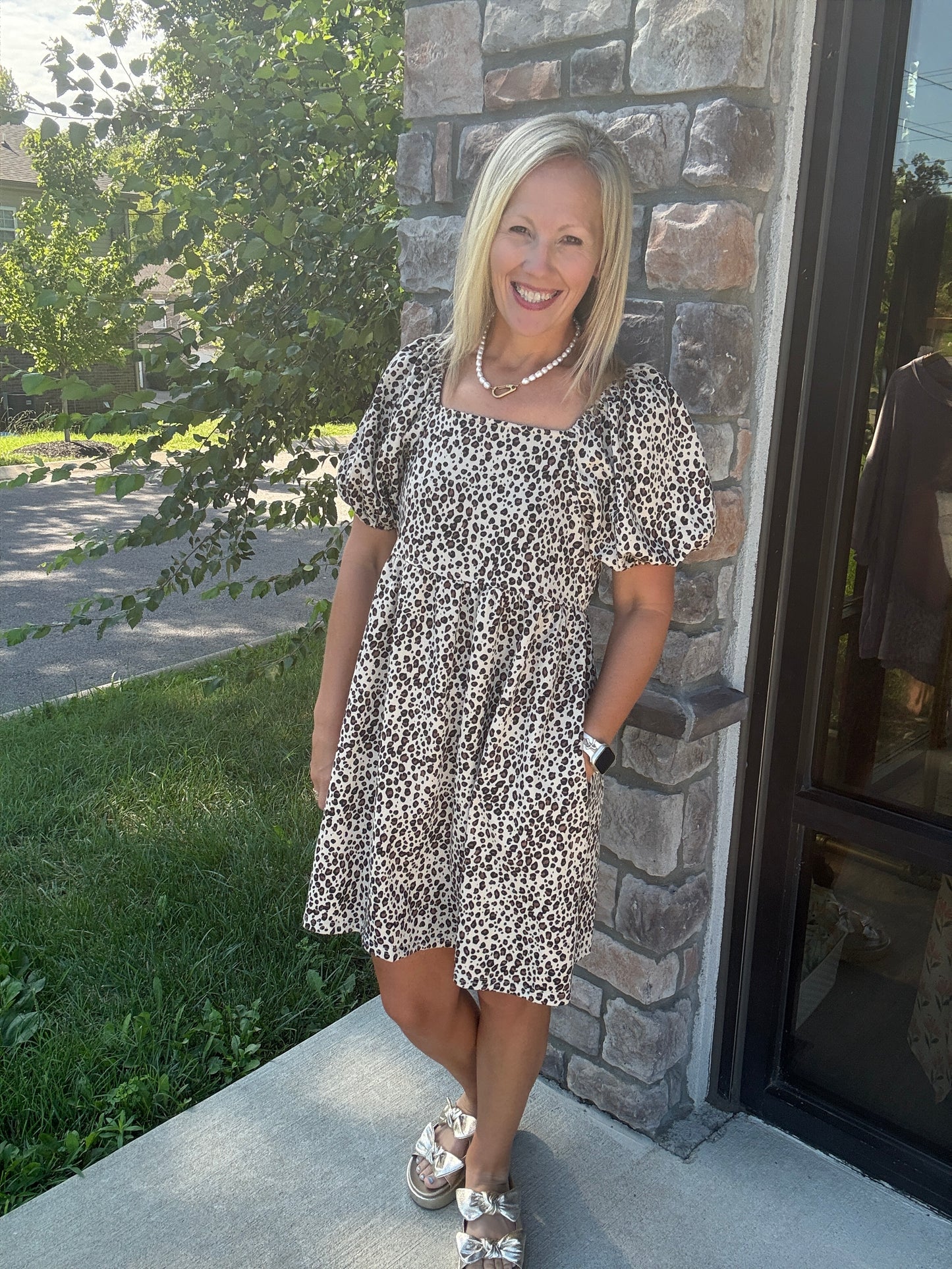 Simply Spotted Dress
