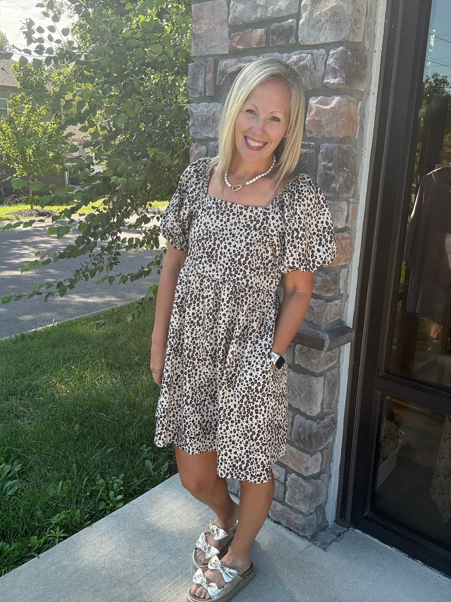 Simply Spotted Dress