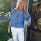 Sweet Scallop Tank- Blue
