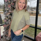 Sage Block Tee