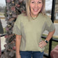 Sage Block Tee