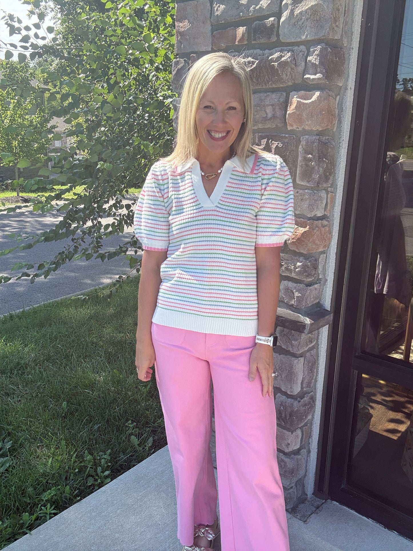 Candy Stripe Top