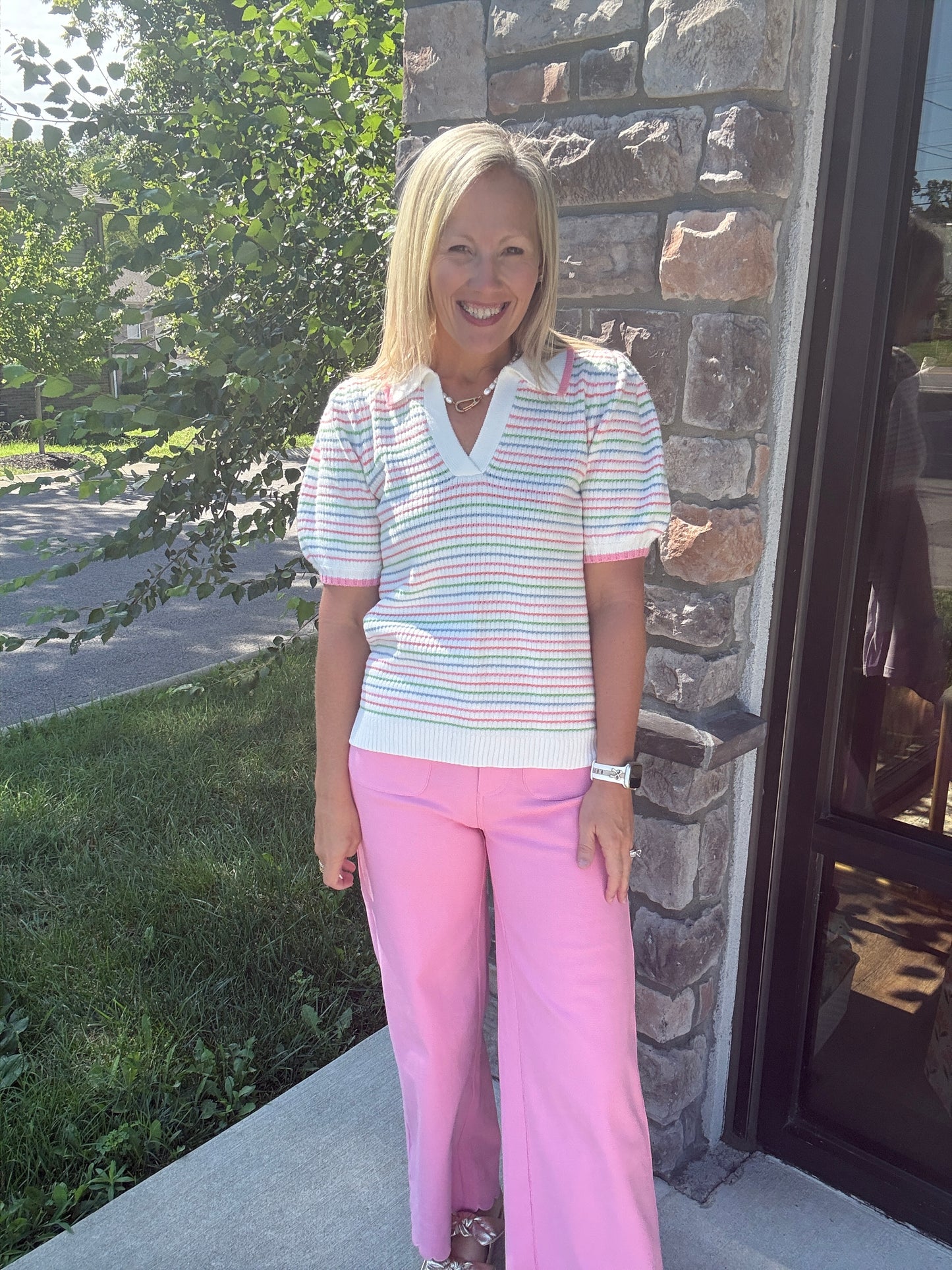 Candy Stripe Top