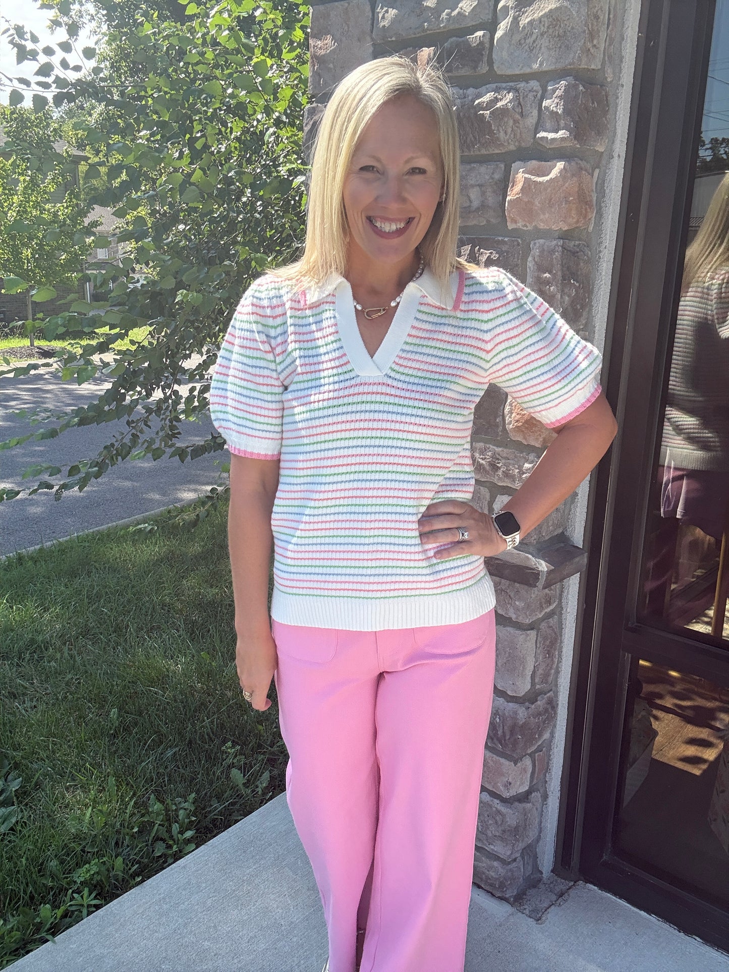 Candy Stripe Top