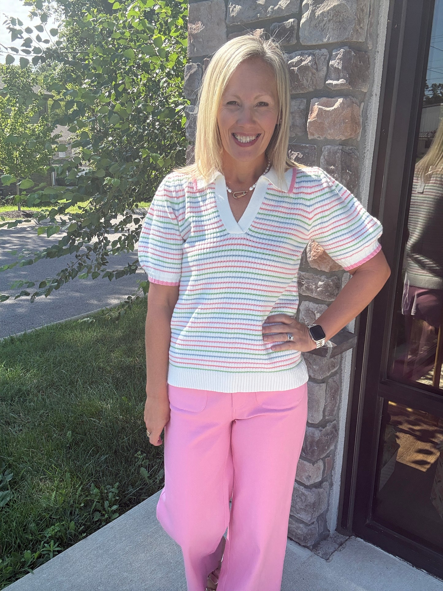 Candy Stripe Top