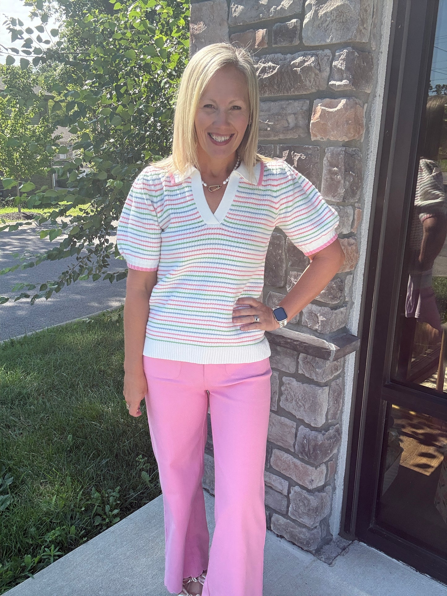Candy Stripe Top