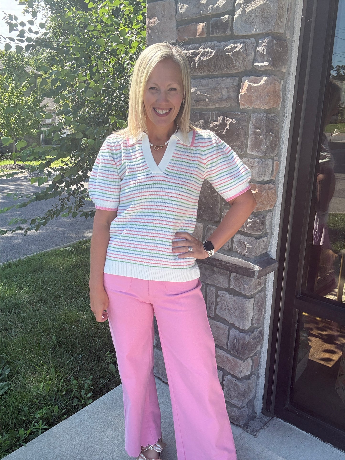 Candy Stripe Top