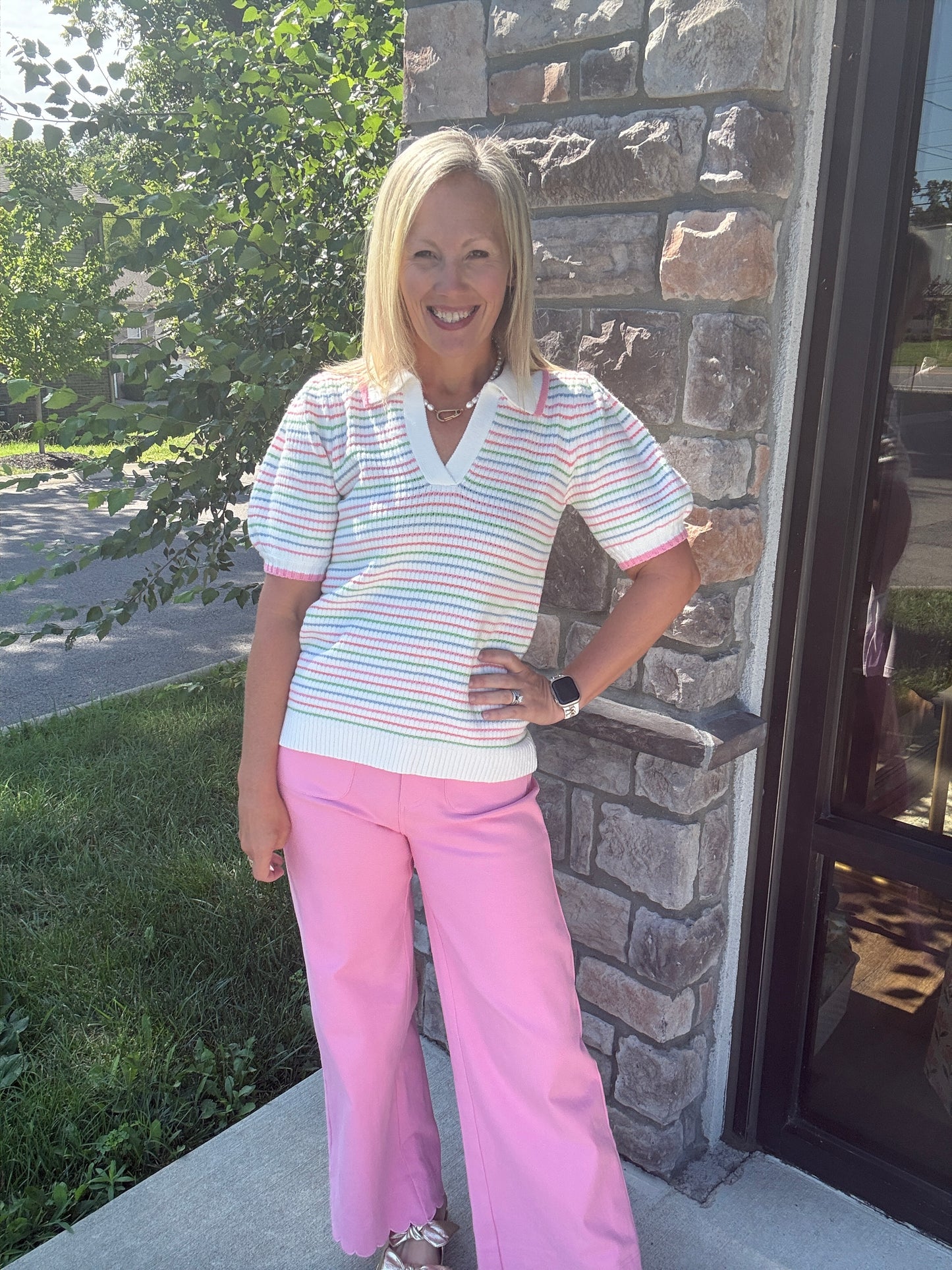 Candy Stripe Top