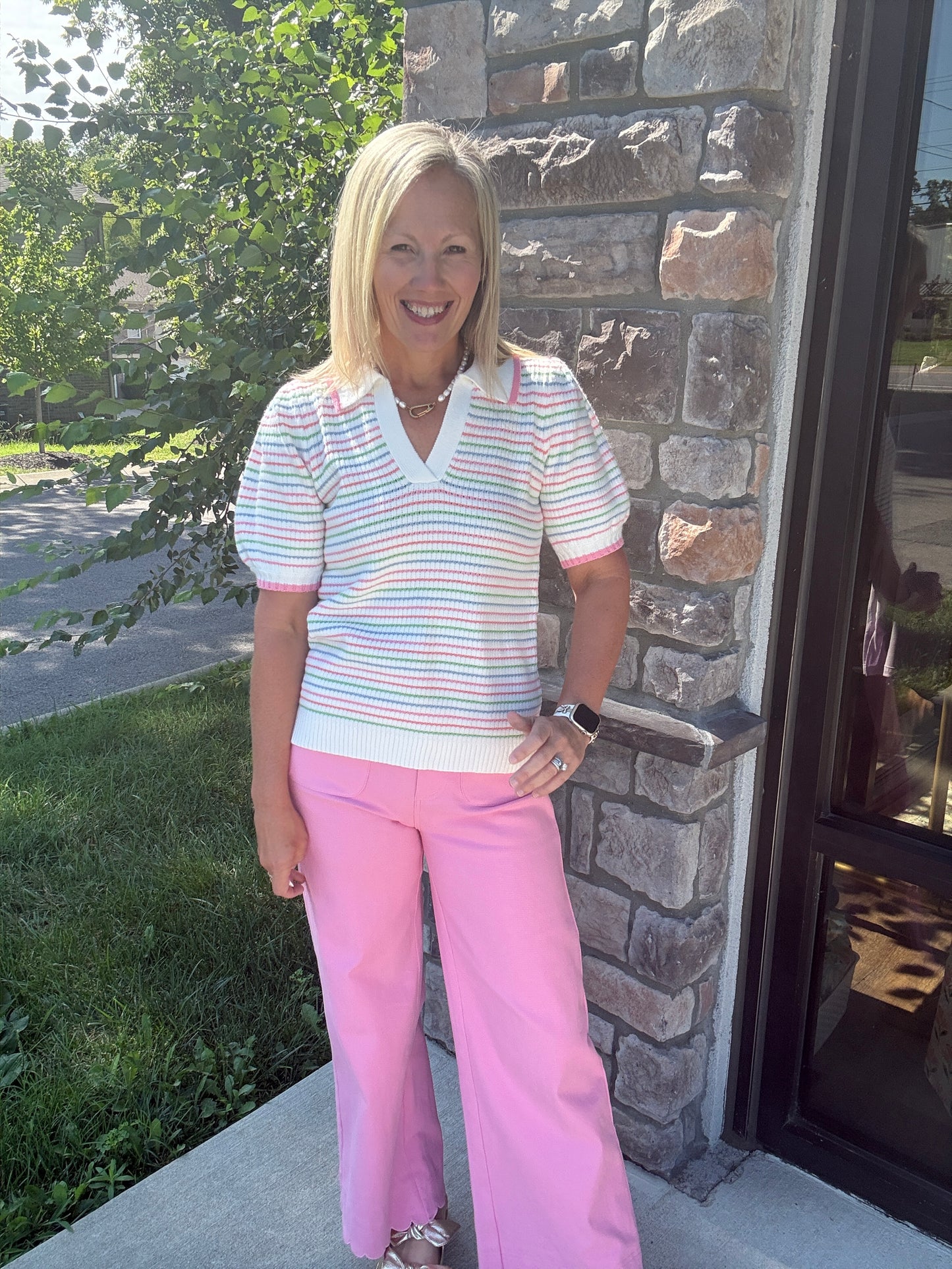 Candy Stripe Top