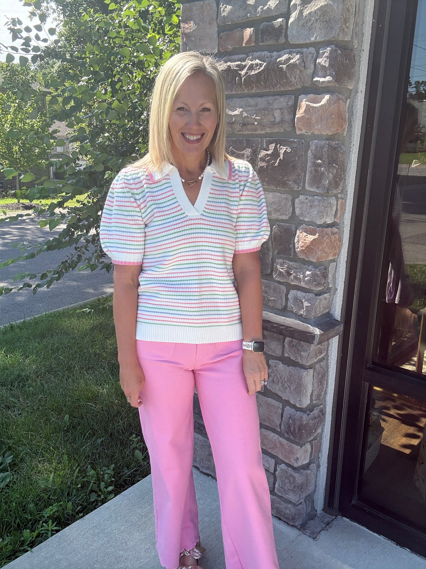 Candy Stripe Top