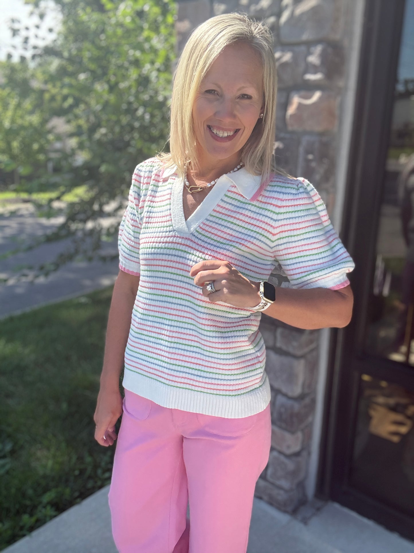 Candy Stripe Top