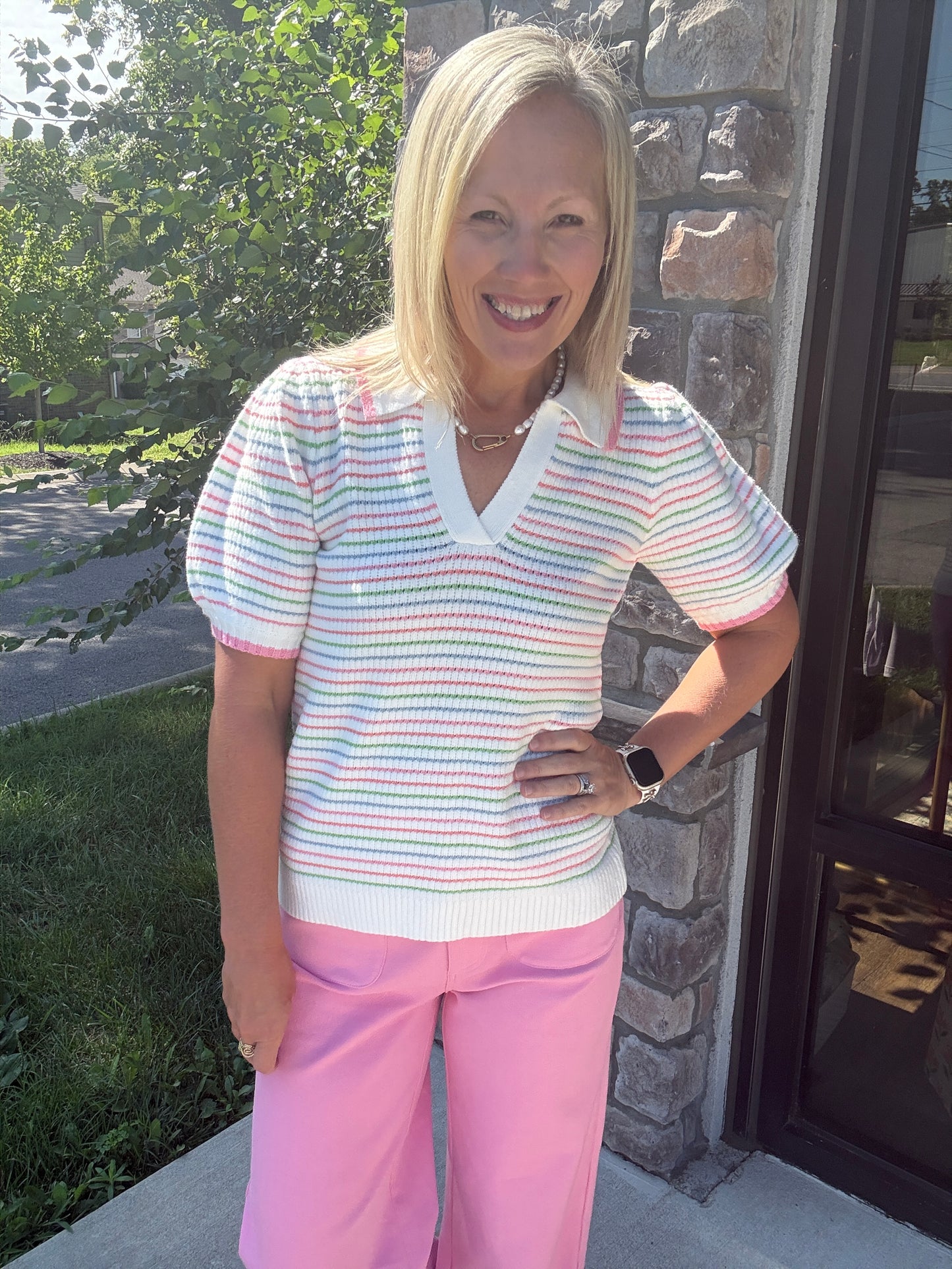 Candy Stripe Top