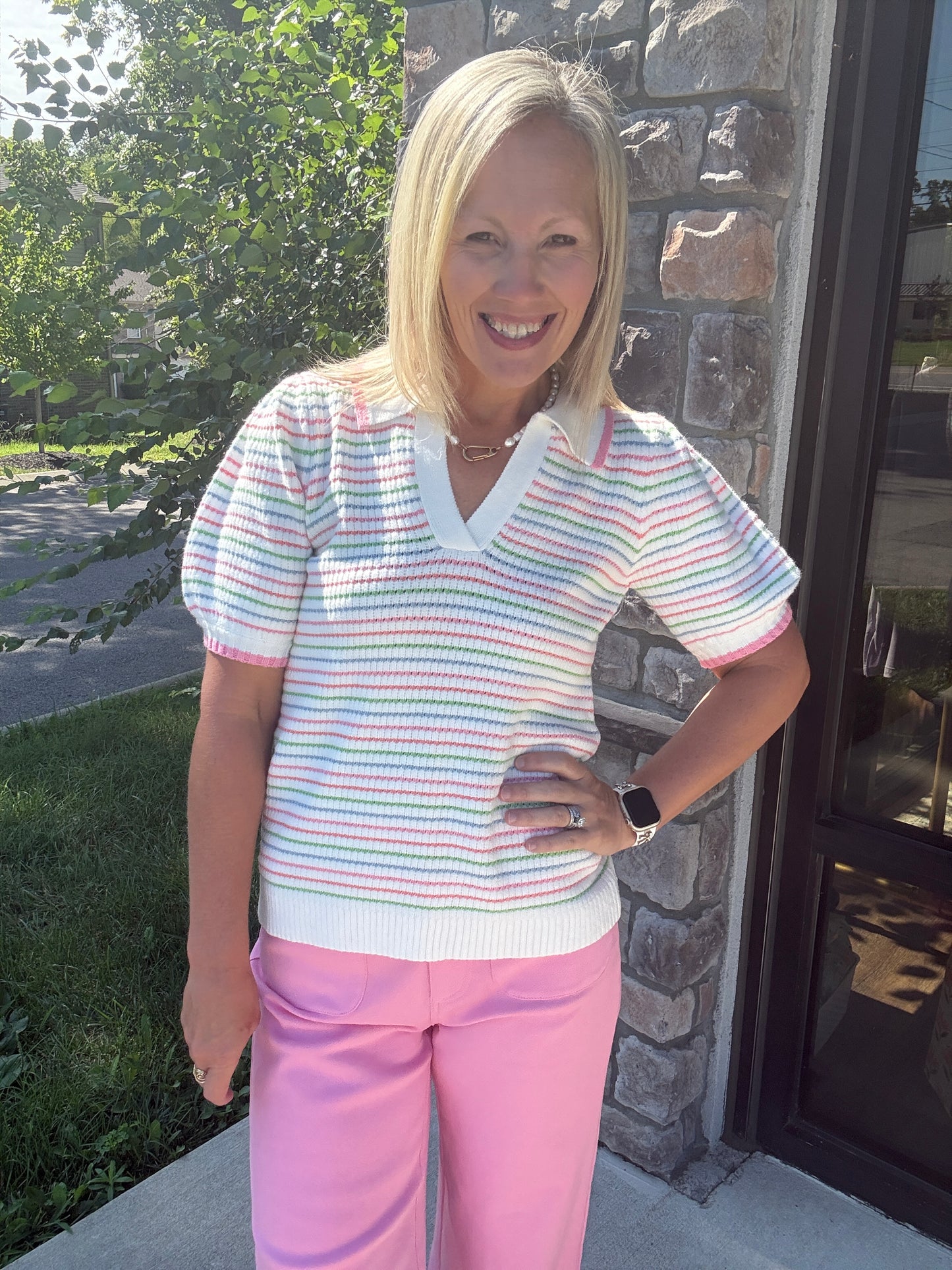Candy Stripe Top