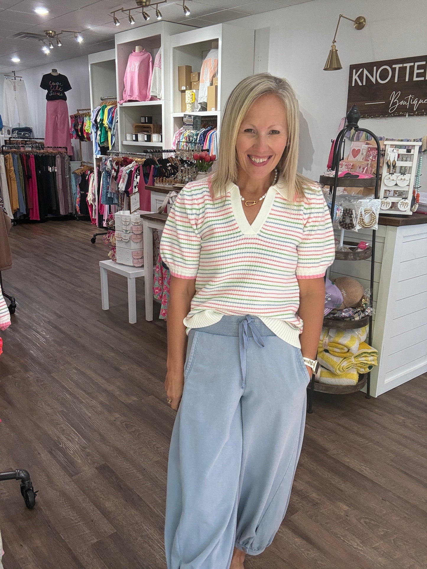 Candy Stripe Top