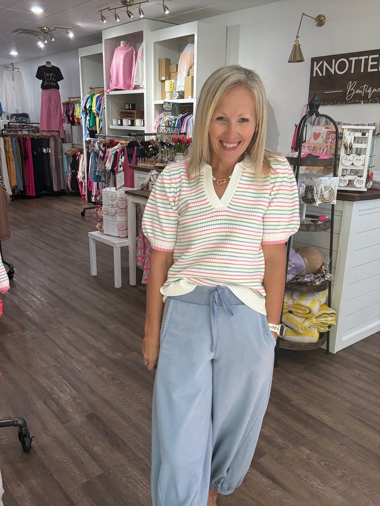 Candy Stripe Top