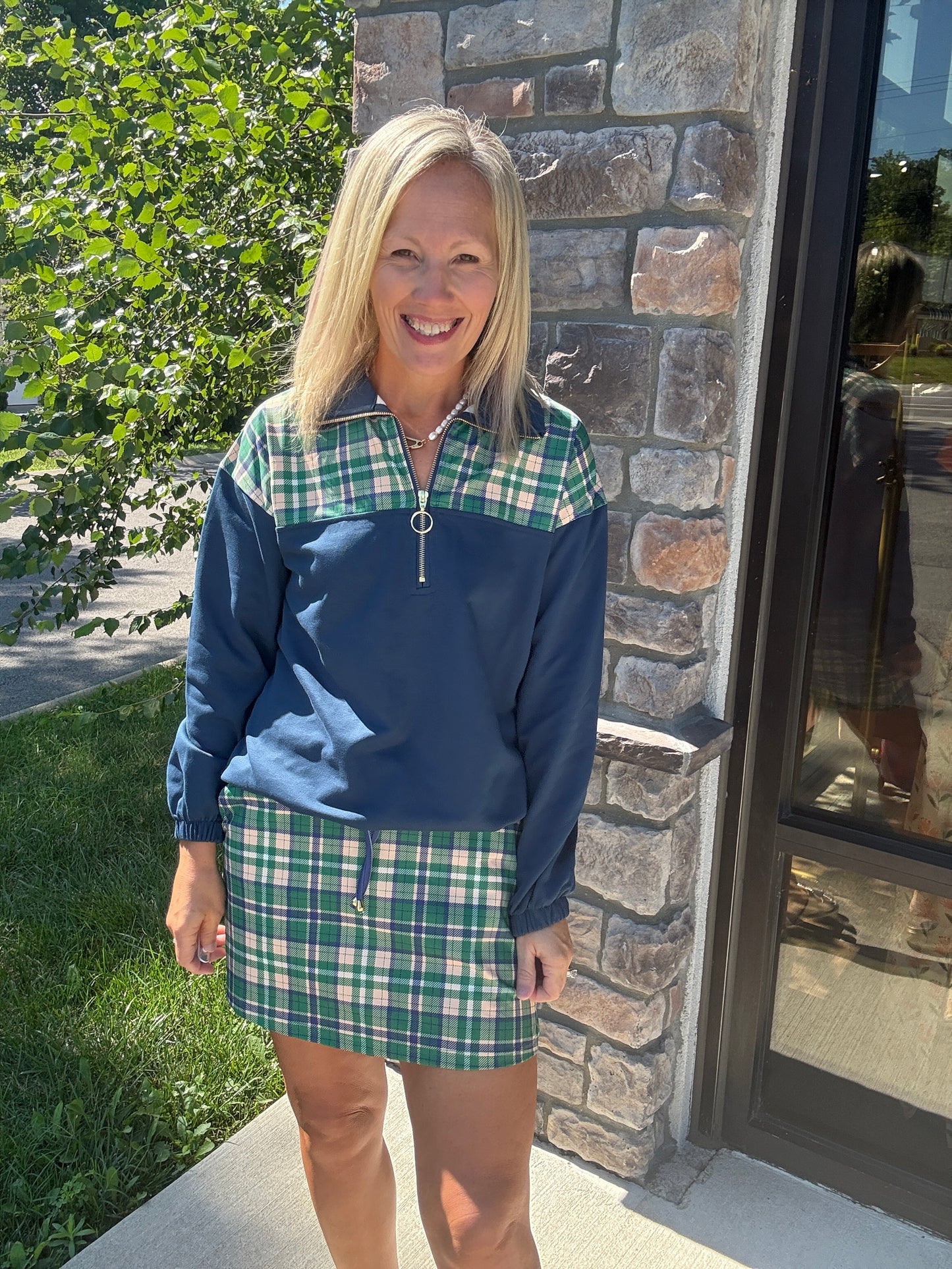 Parker Plaid Skort