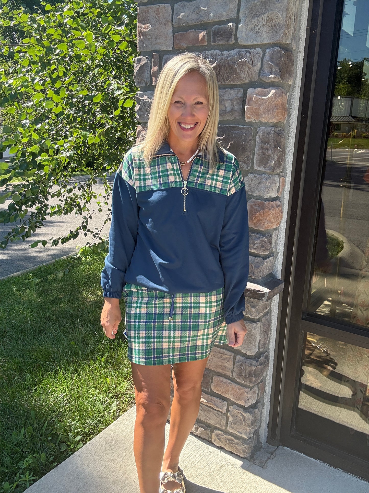 Parker Plaid Skort