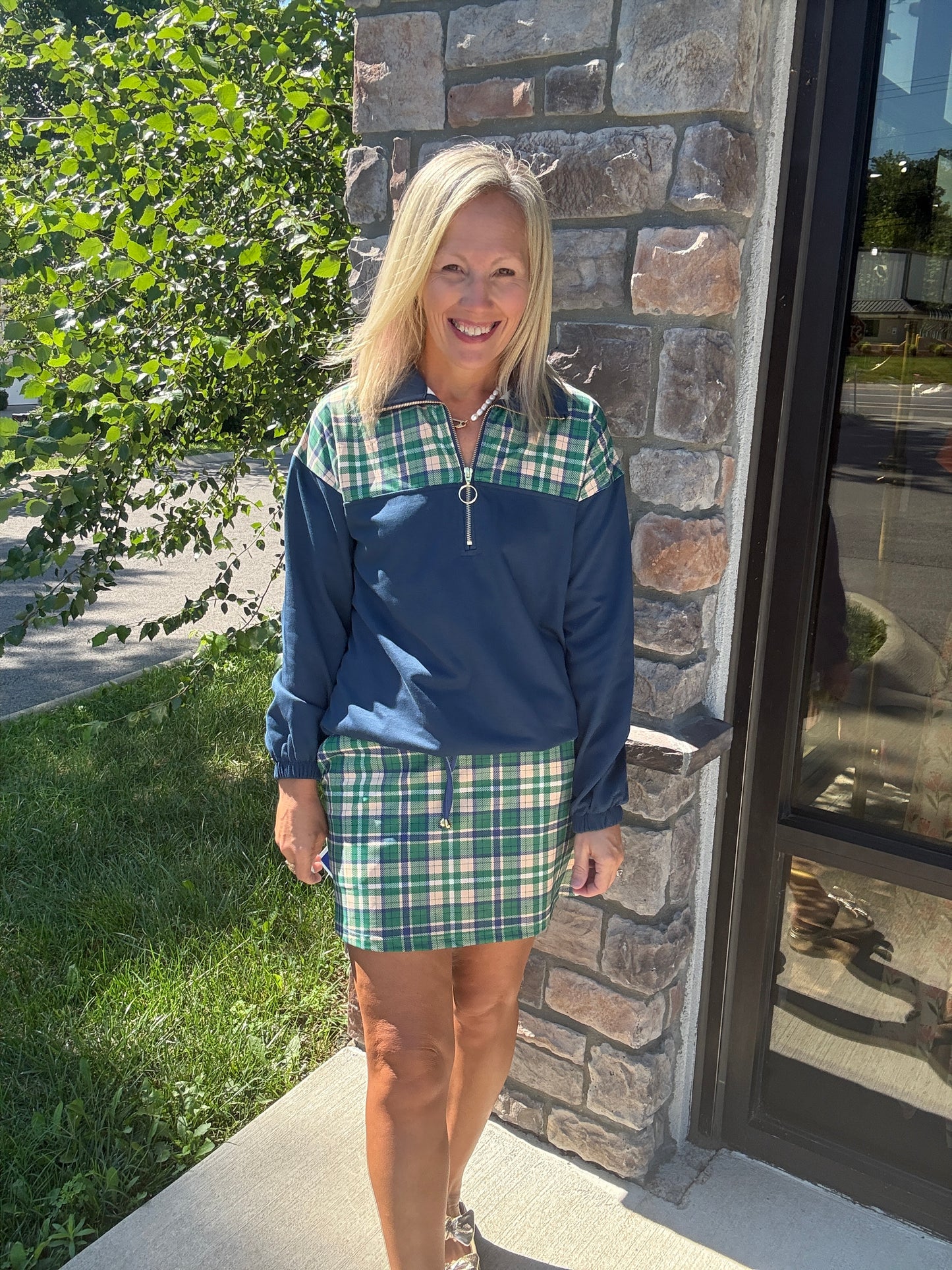 Parker Plaid Skort