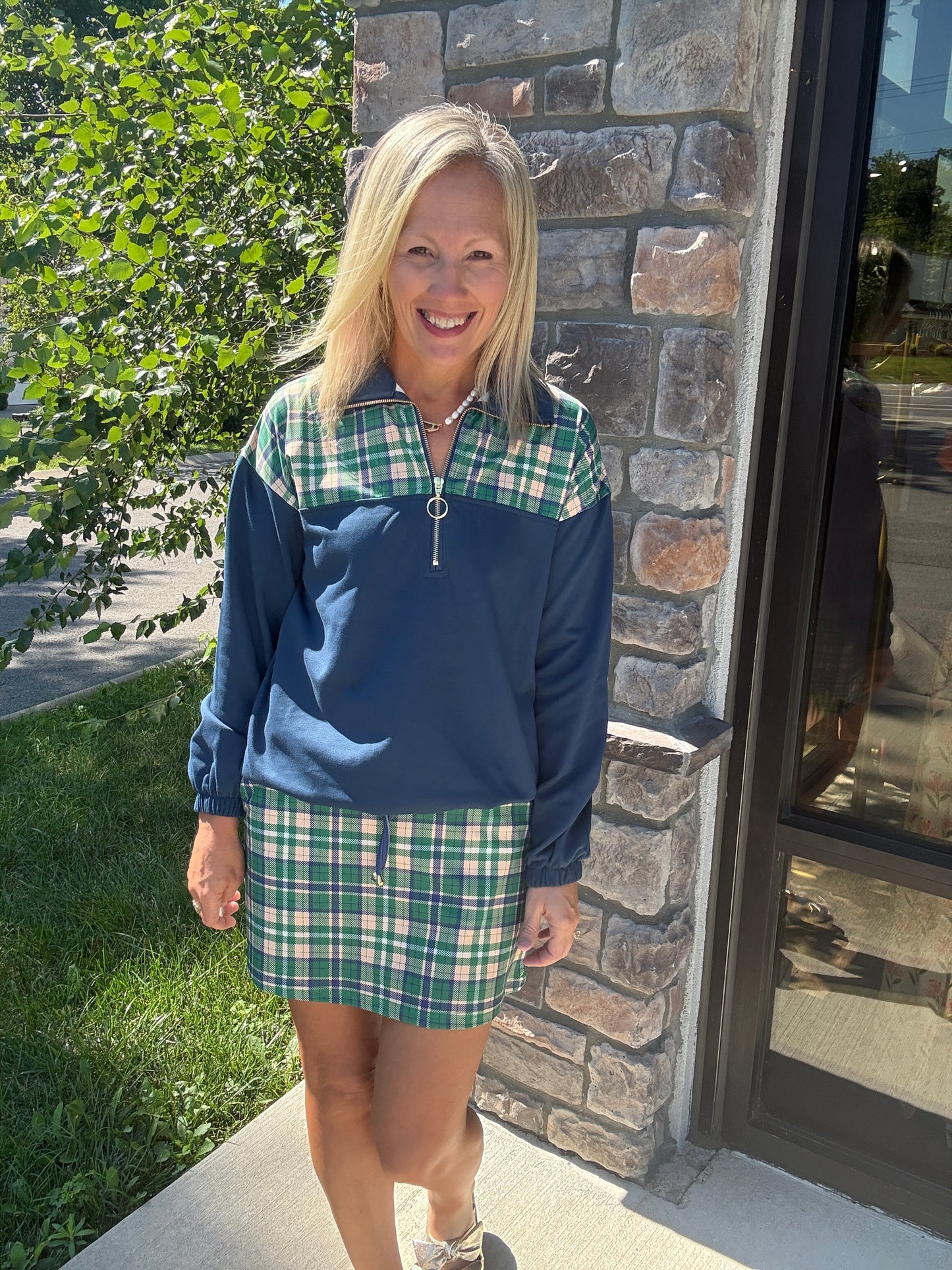 Parker Plaid Skort