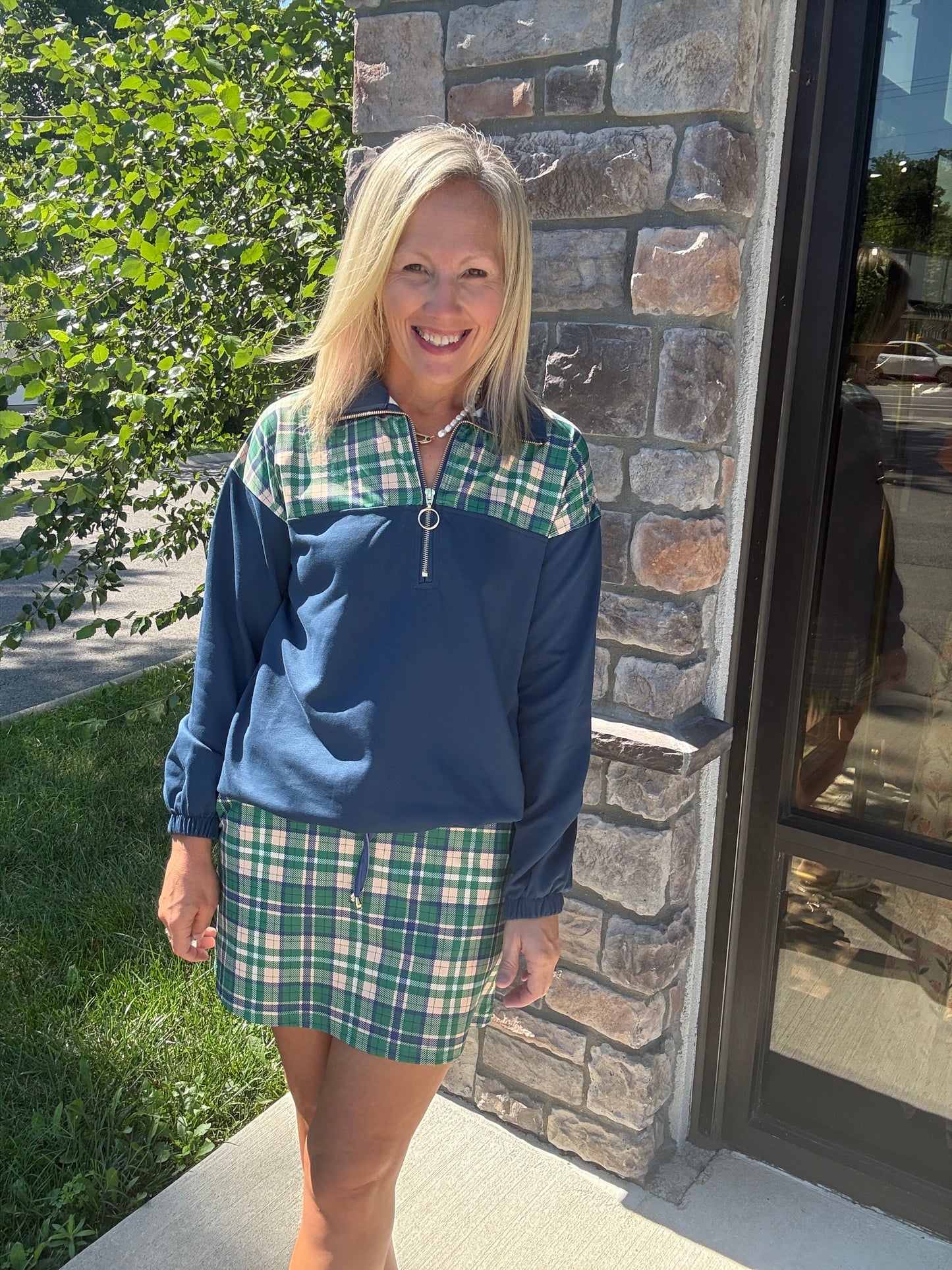 Parker Plaid Skort