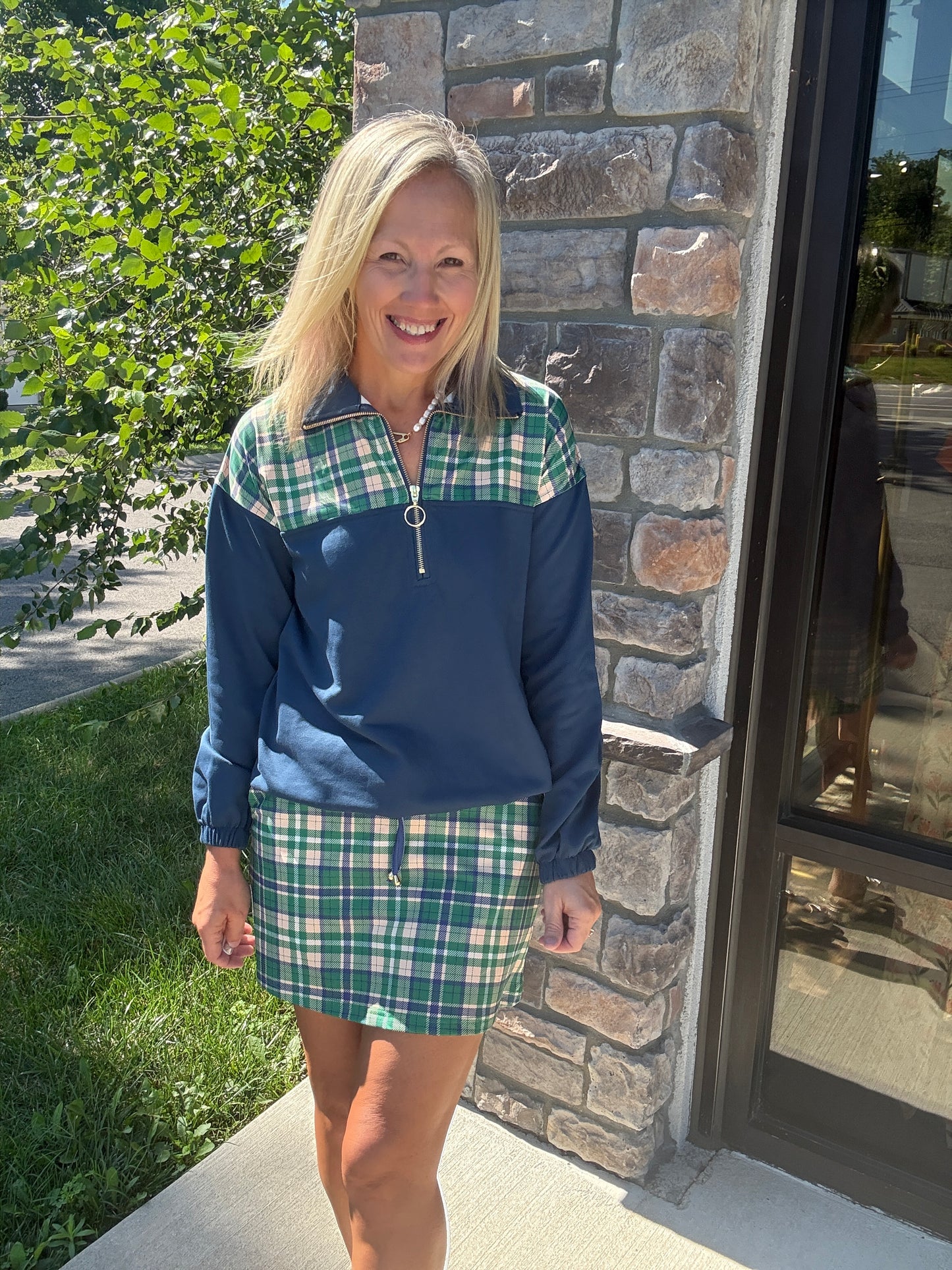 Parker Plaid Skort