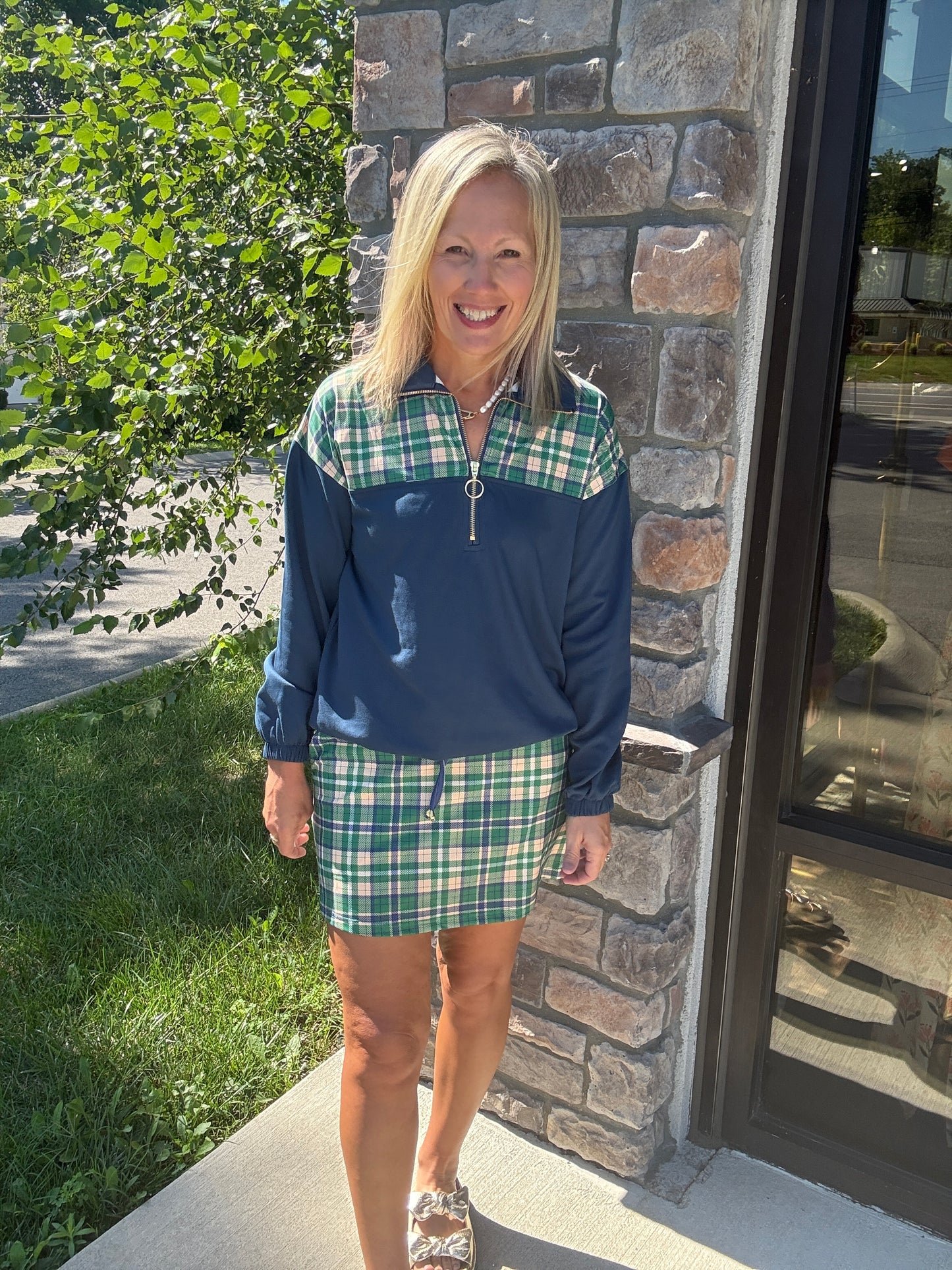 Parker Plaid Skort