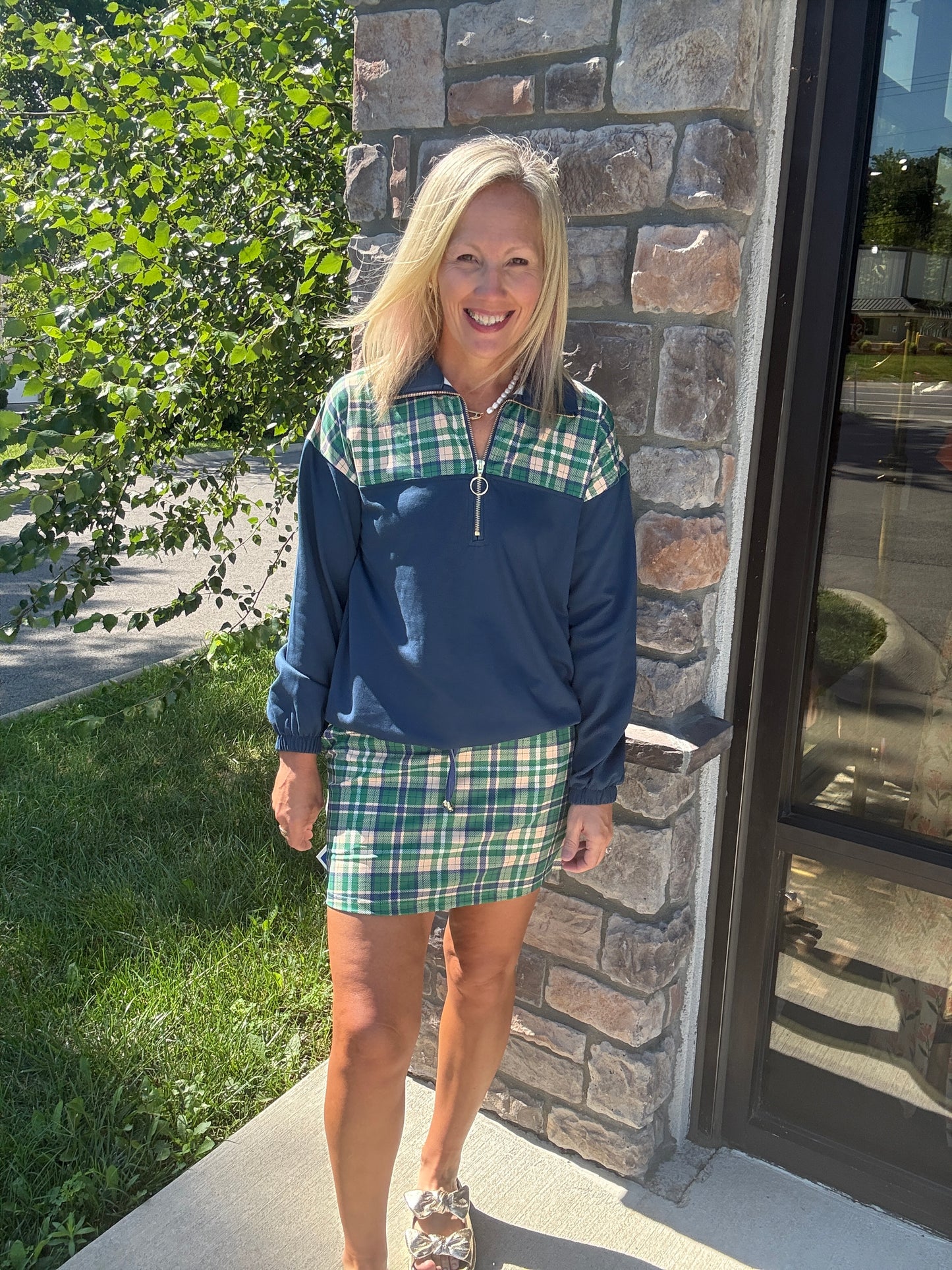 Parker Plaid Skort