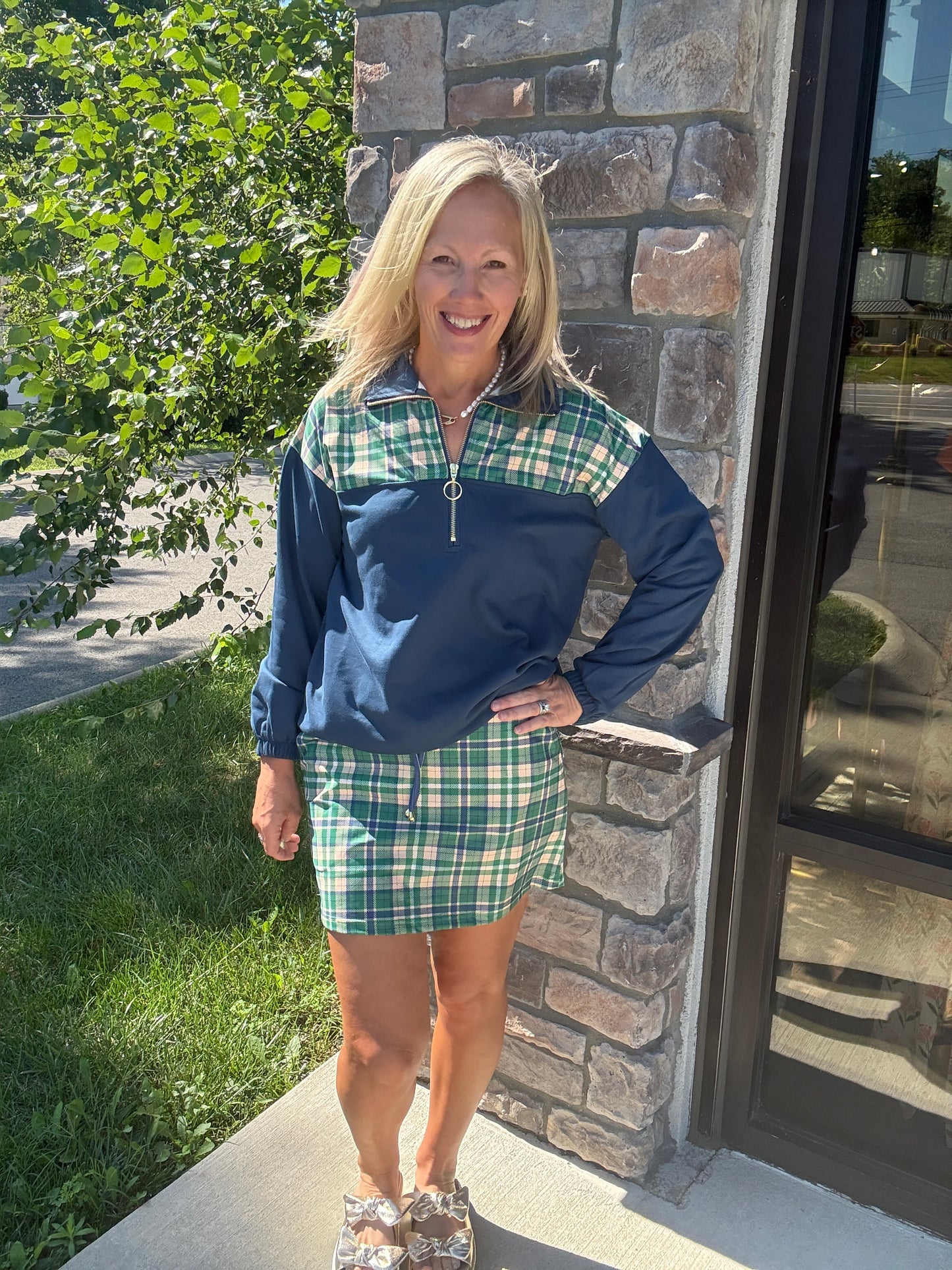 Parker Plaid Skort