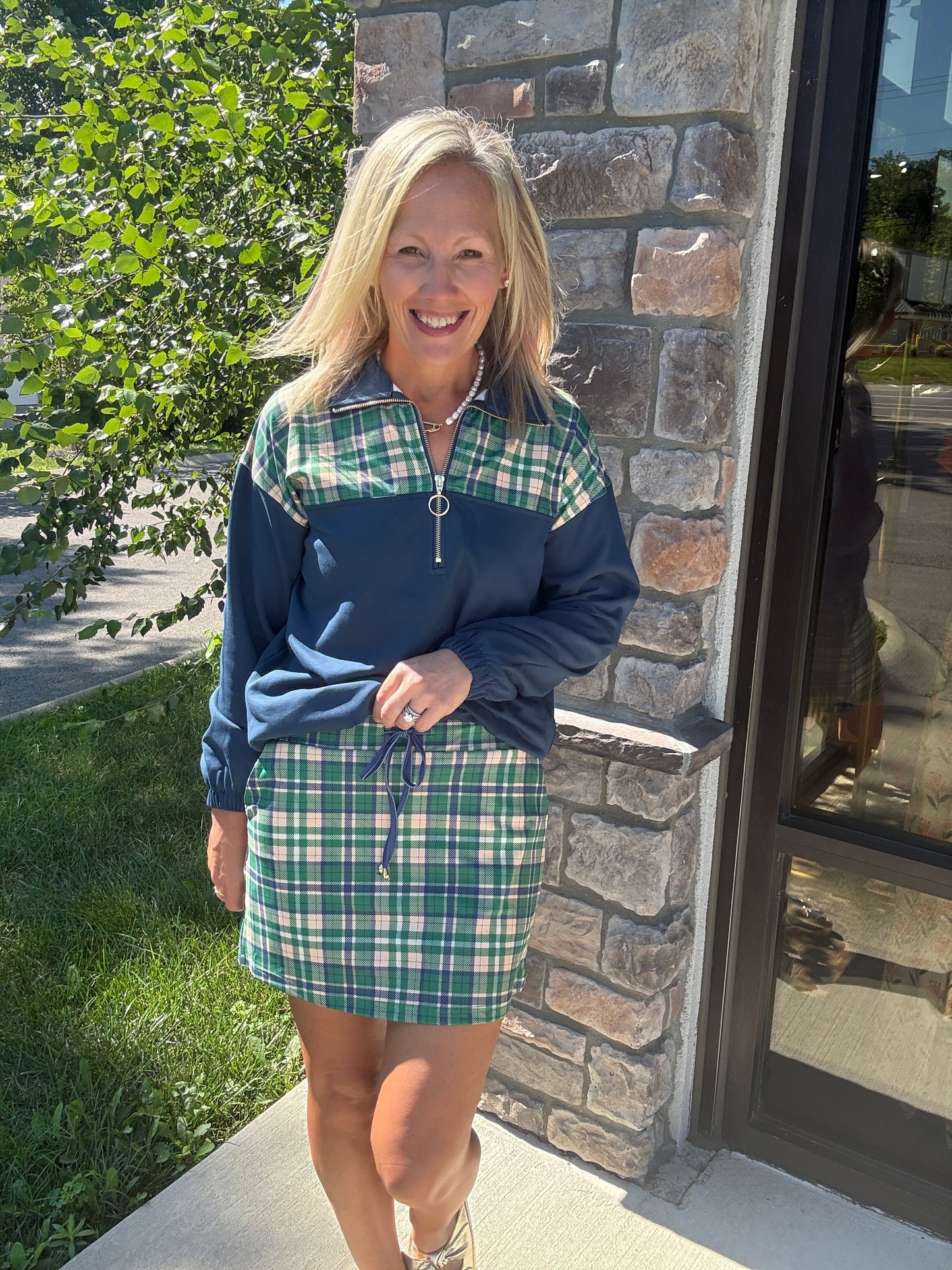 Parker Plaid Skort