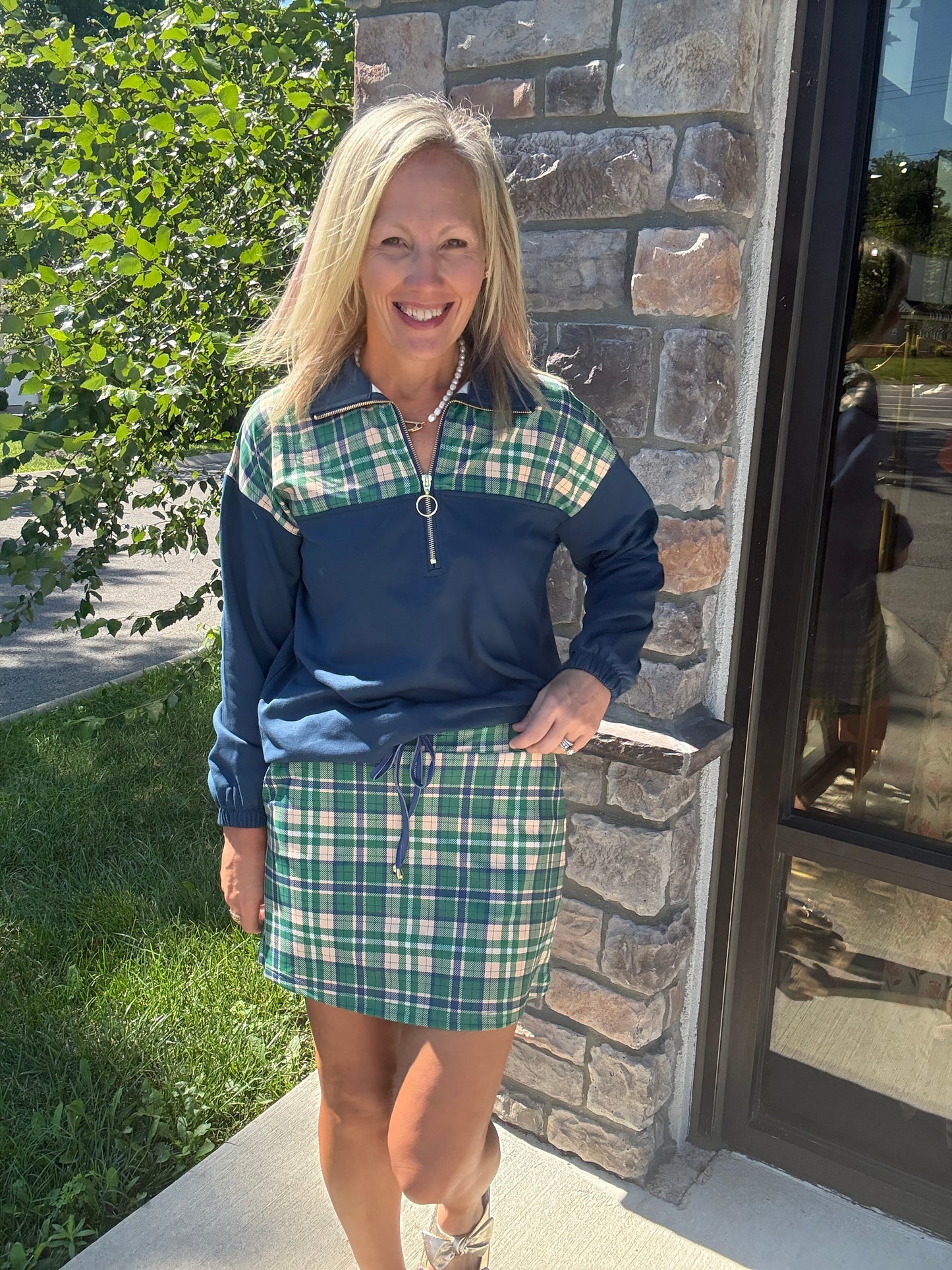Parker Plaid Skort
