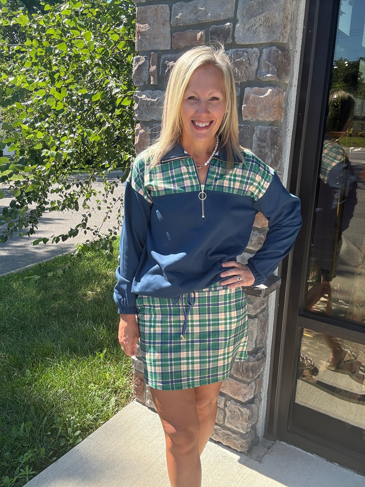 Parker Plaid Skort