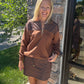 Cocoa Leopard Pullover